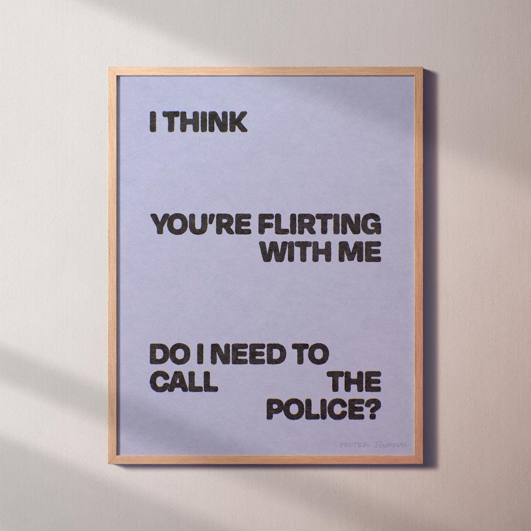 FLIRTING PRINT