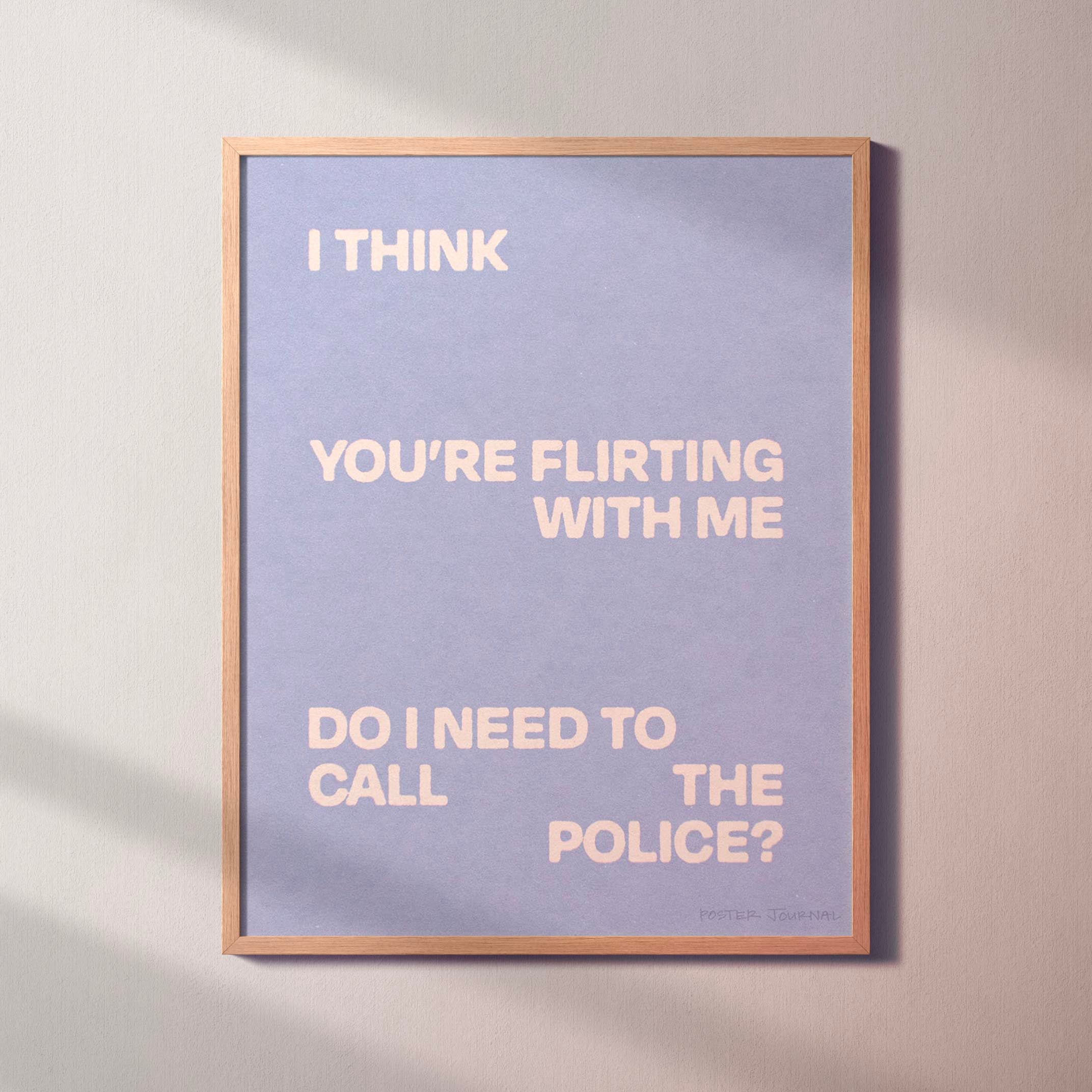 FLIRTING PRINT