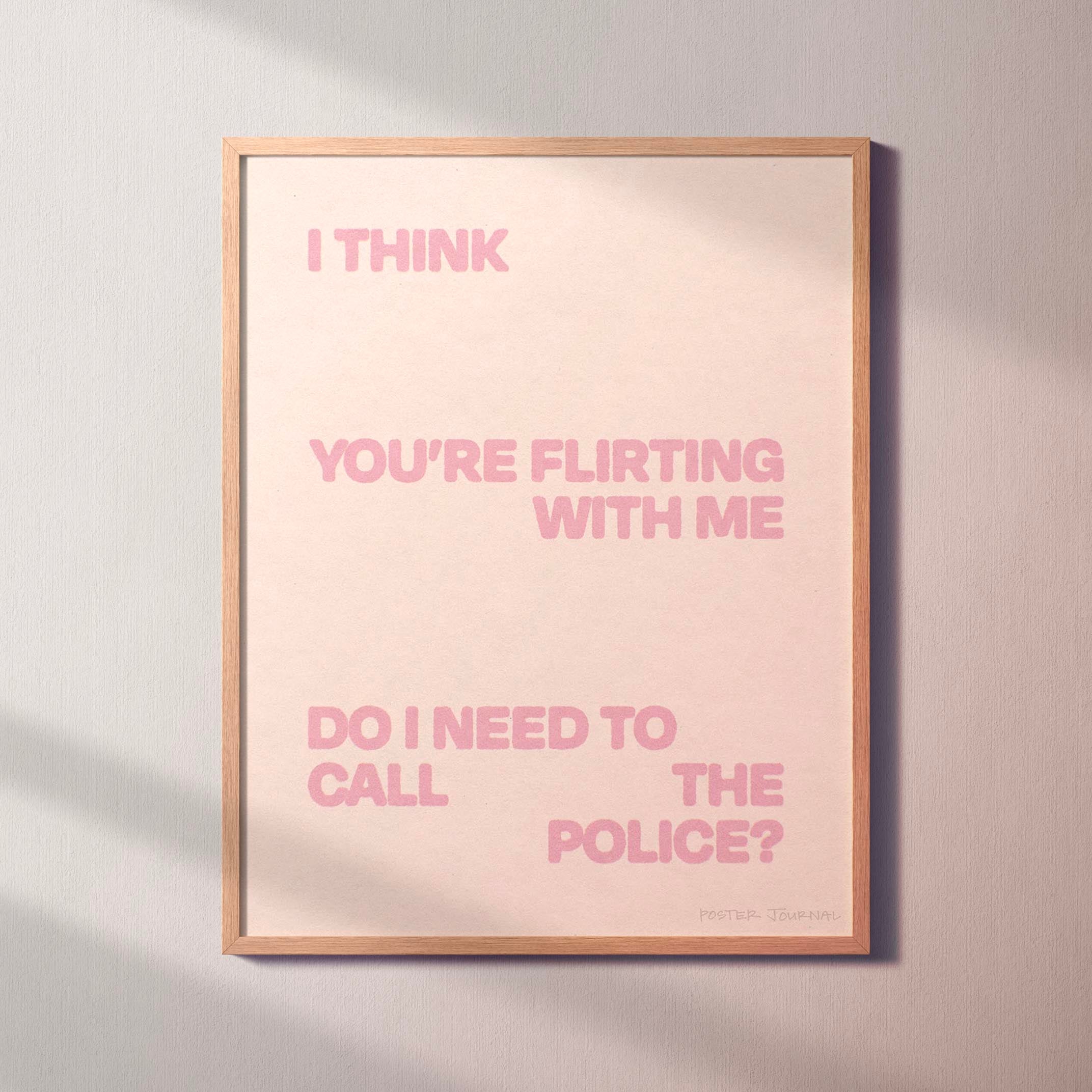 FLIRTING PRINT