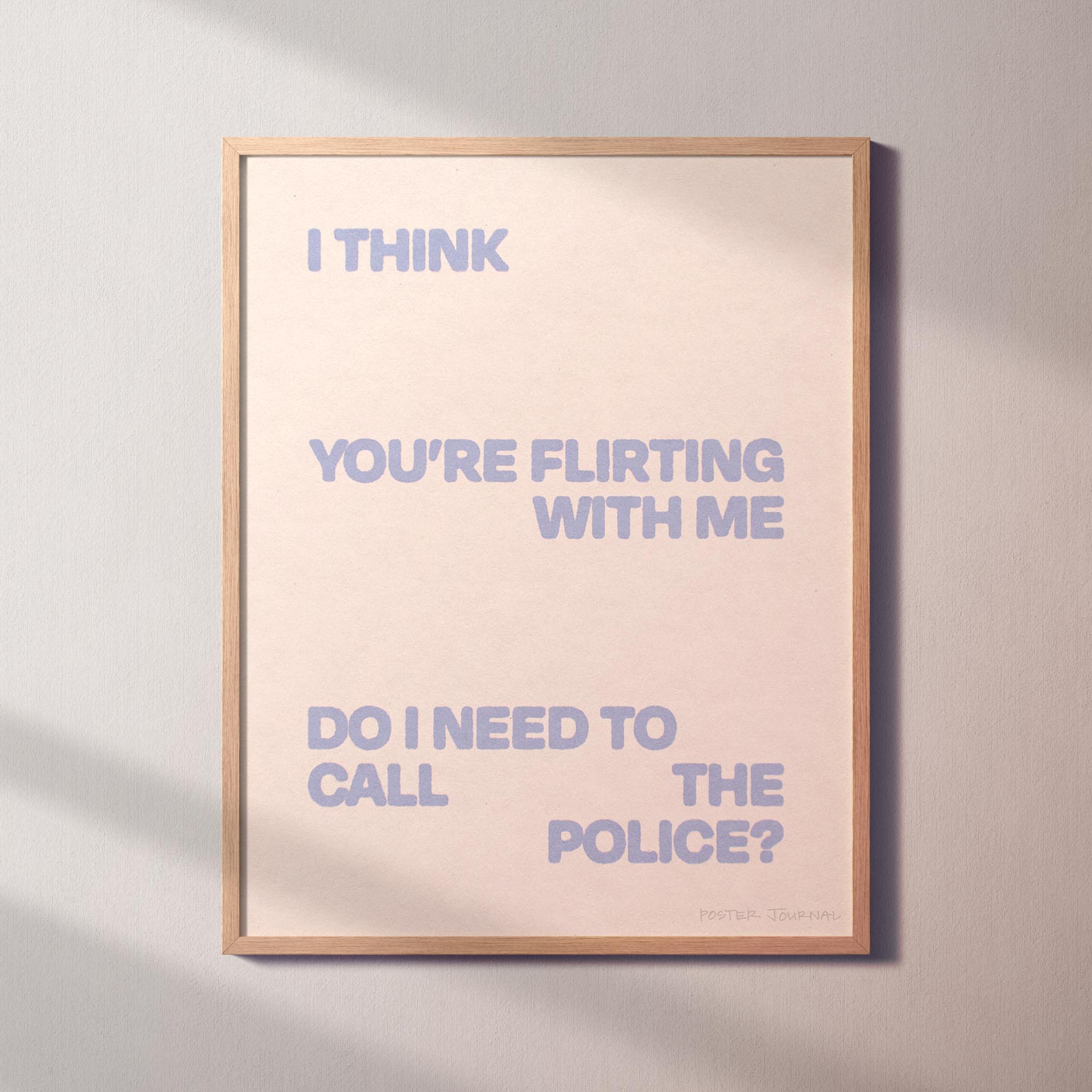 FLIRTING PRINT