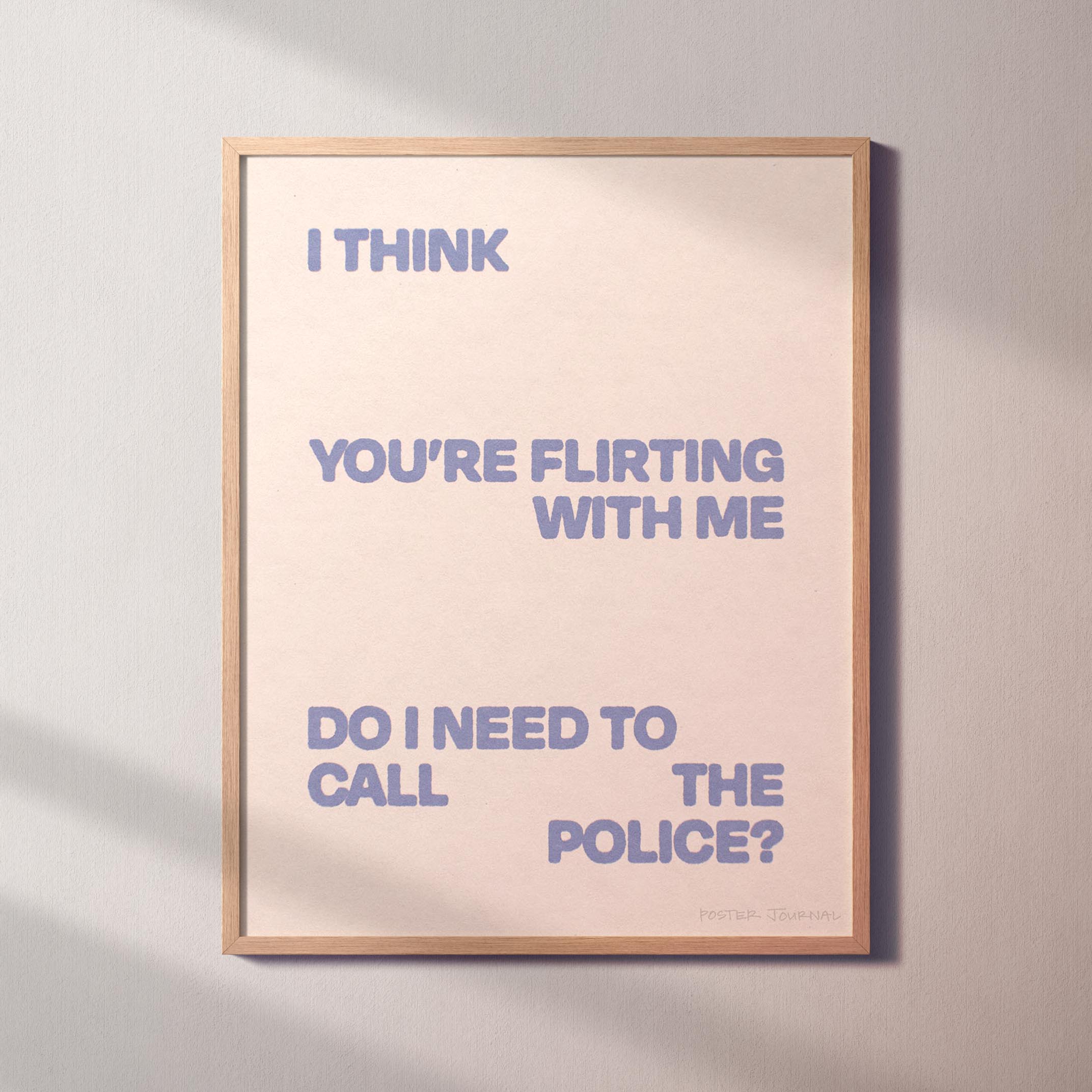 FLIRTING PRINT