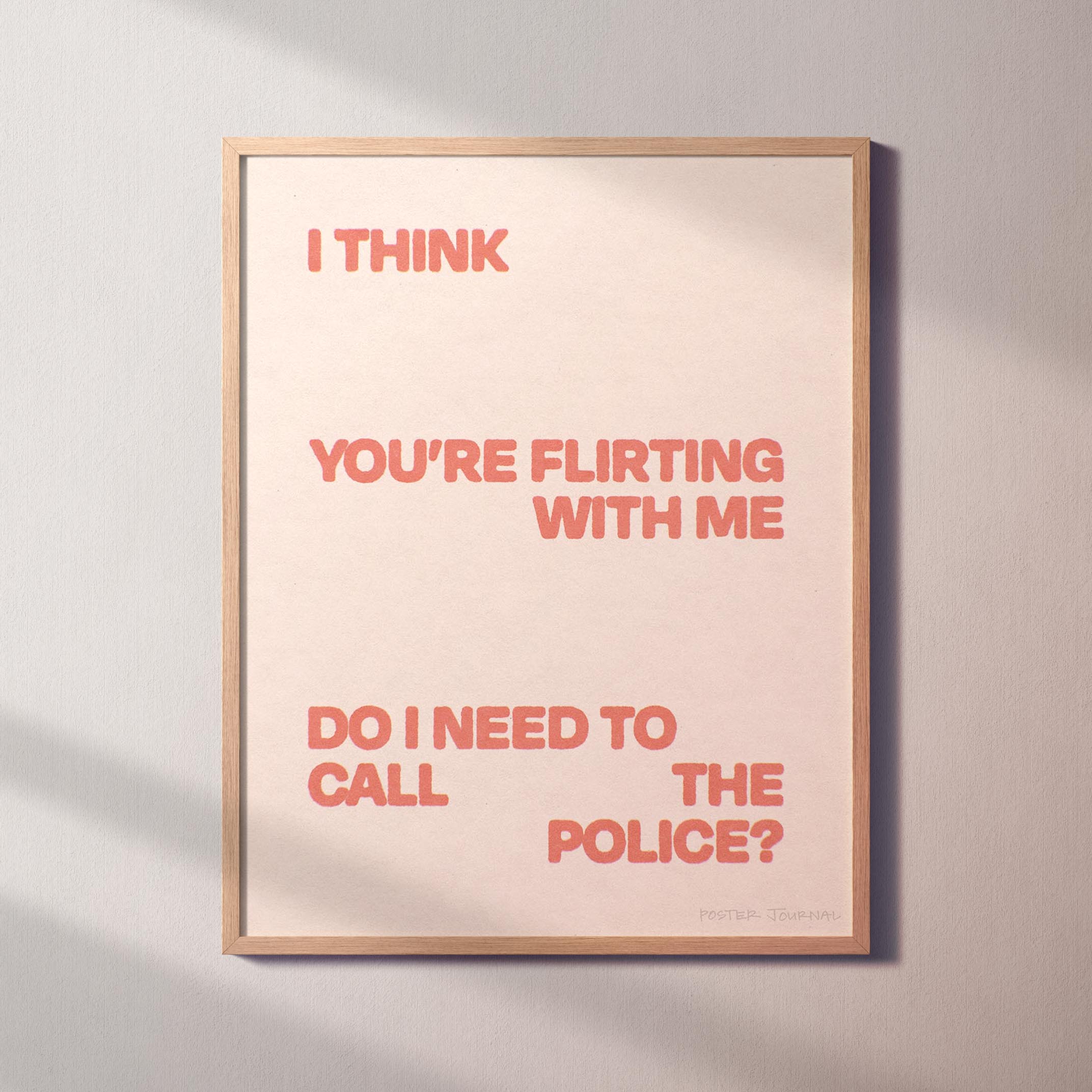 FLIRTING PRINT