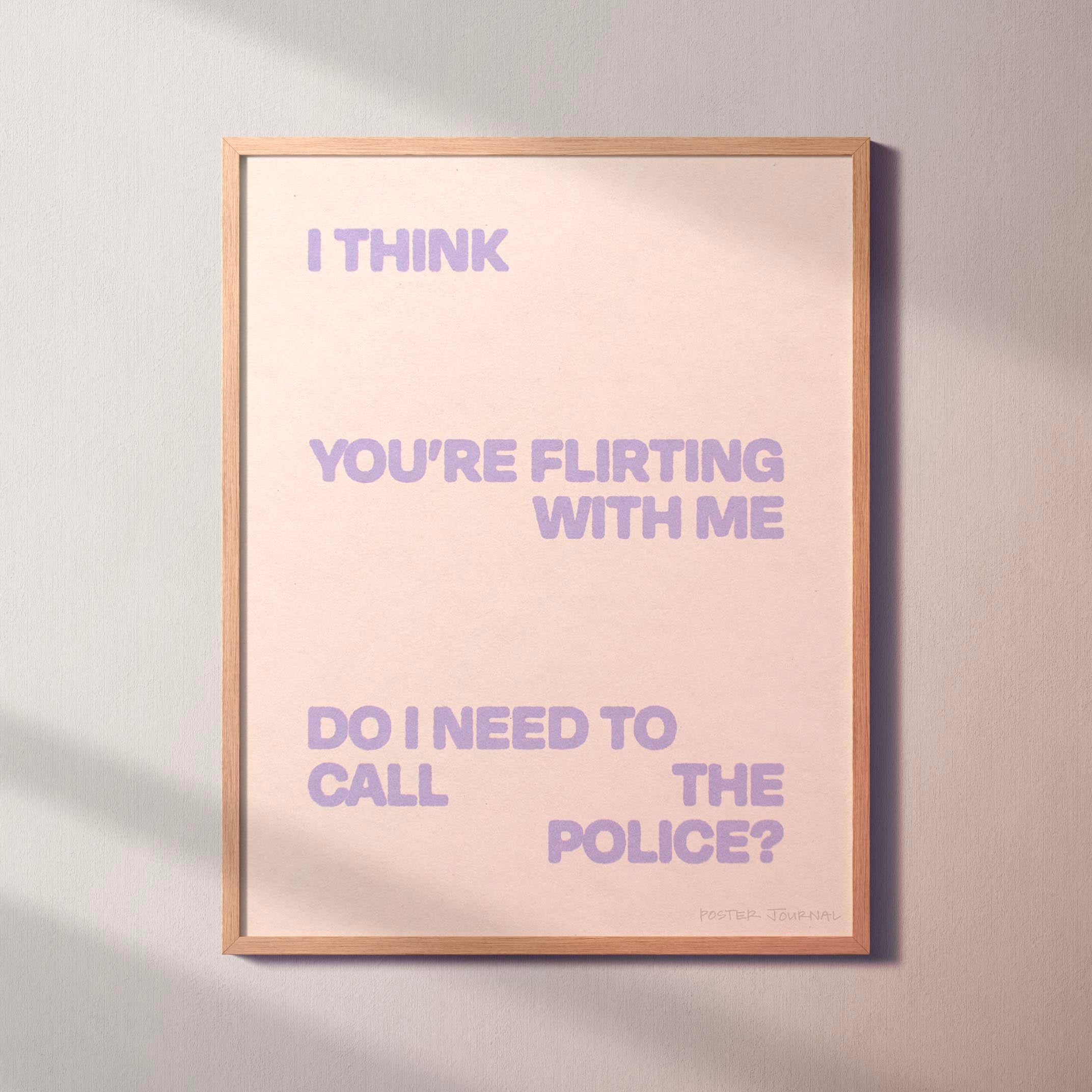 FLIRTING PRINT