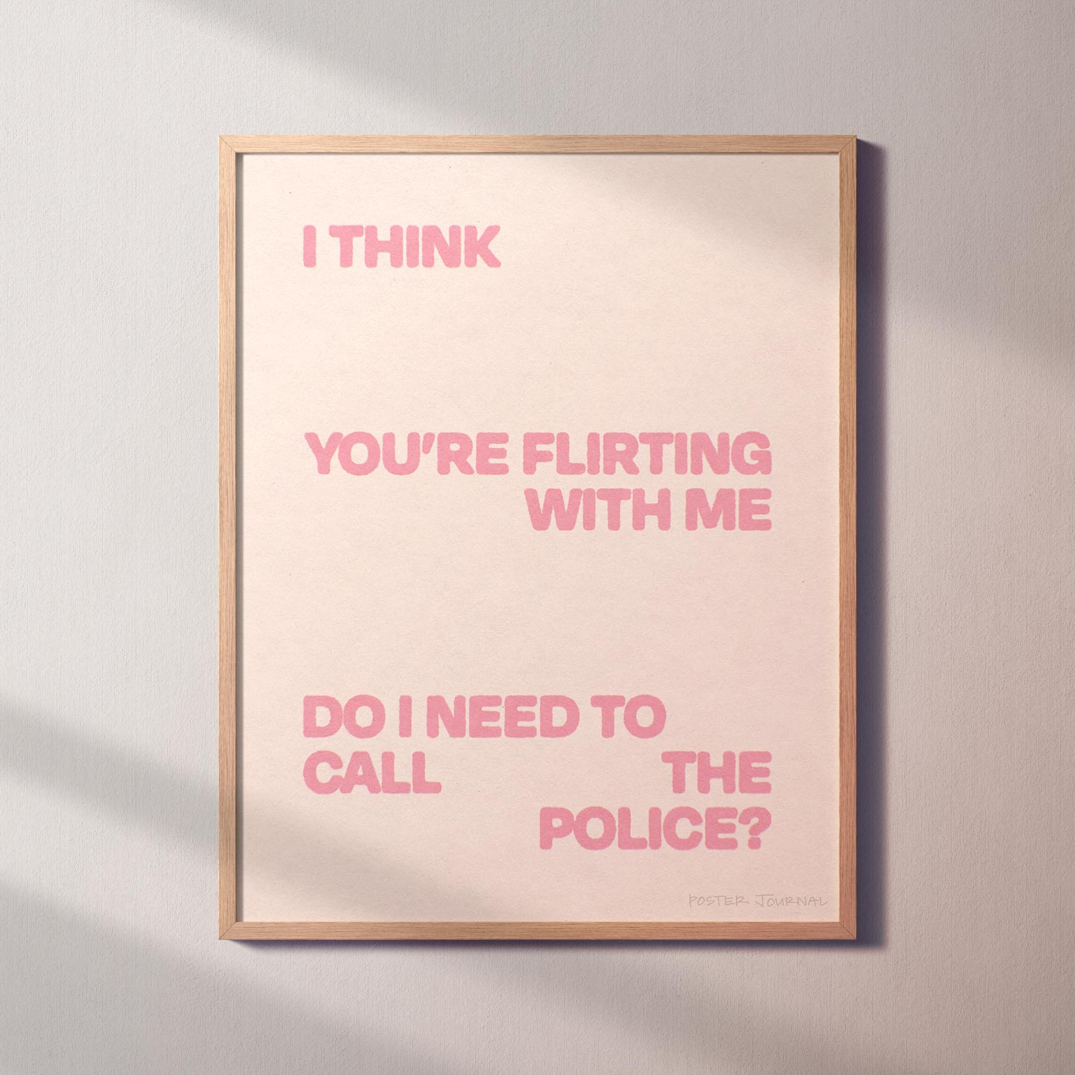 FLIRTING PRINT