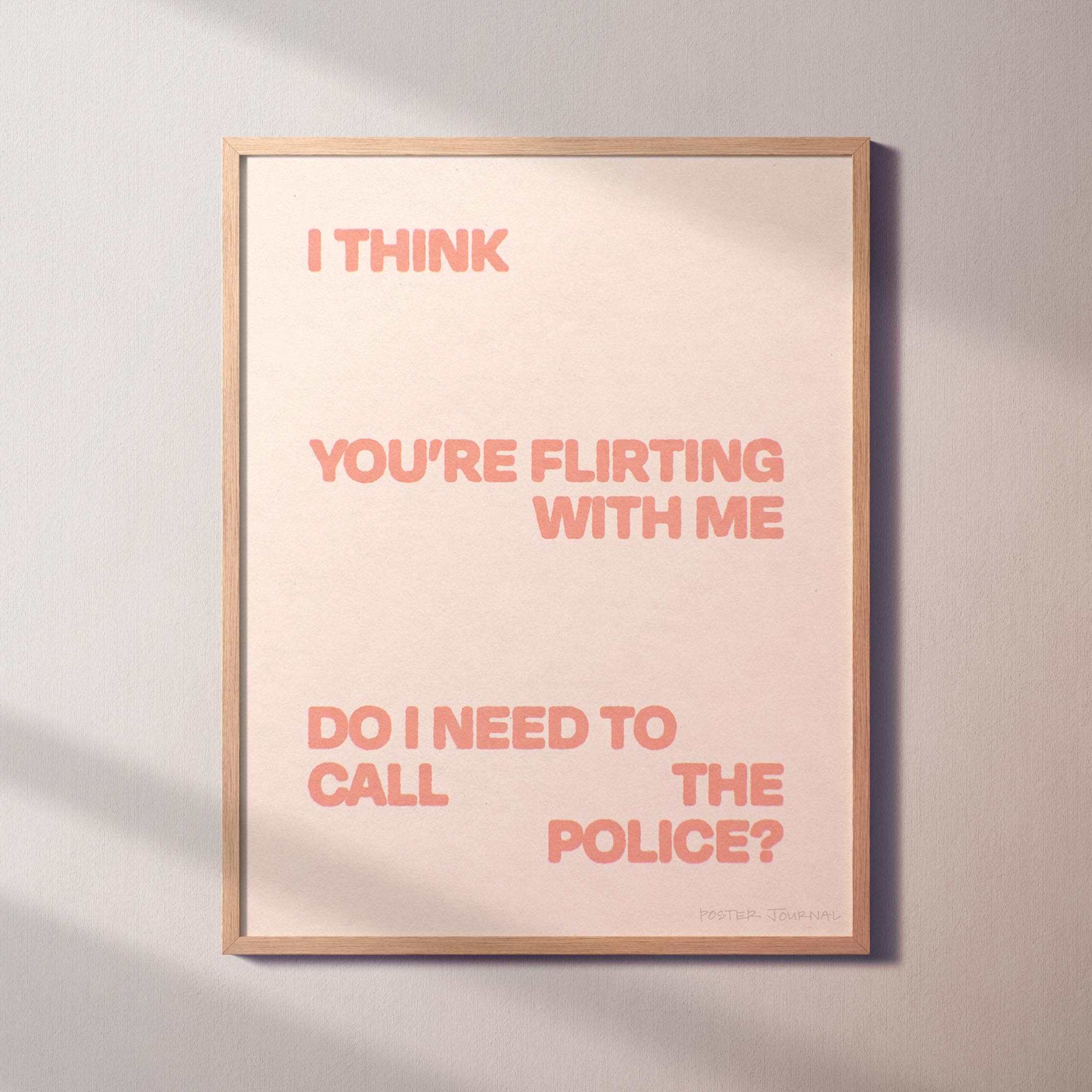 FLIRTING PRINT