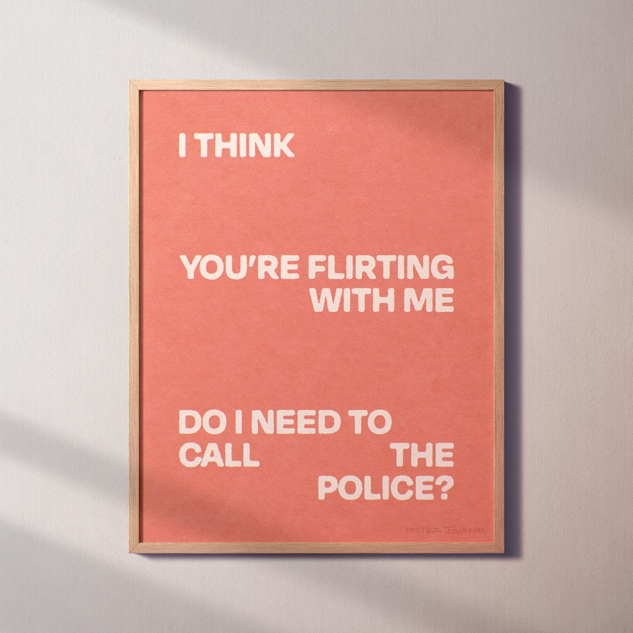 FLIRTING PRINT