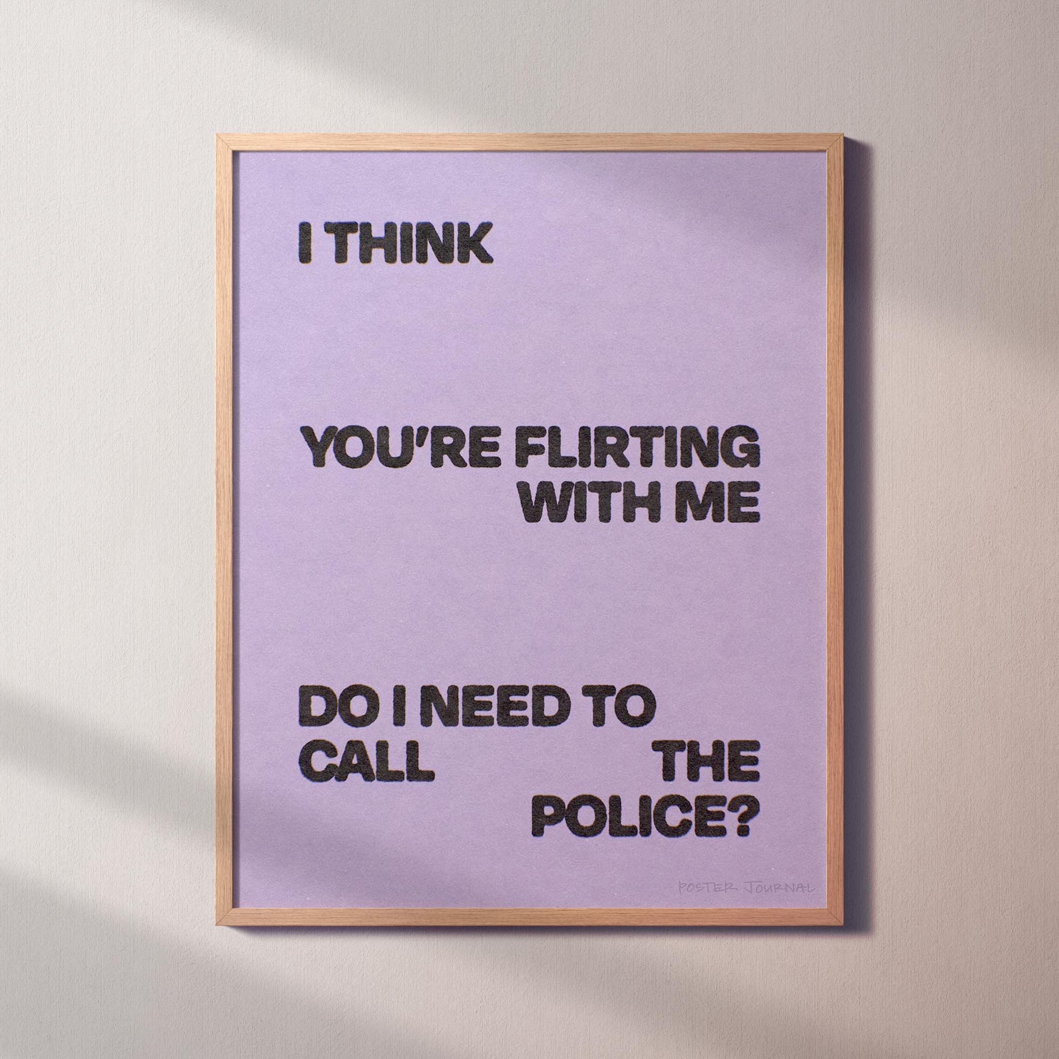 FLIRTING PRINT