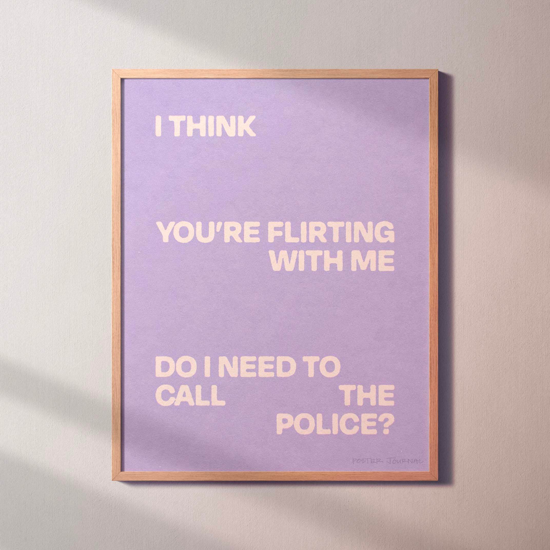 FLIRTING PRINT