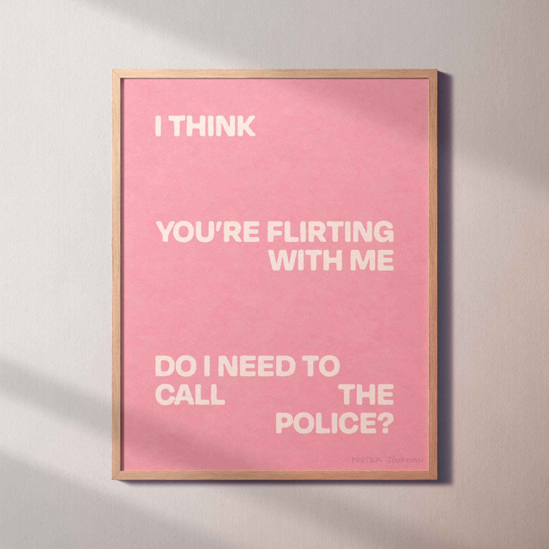 FLIRTING PRINT