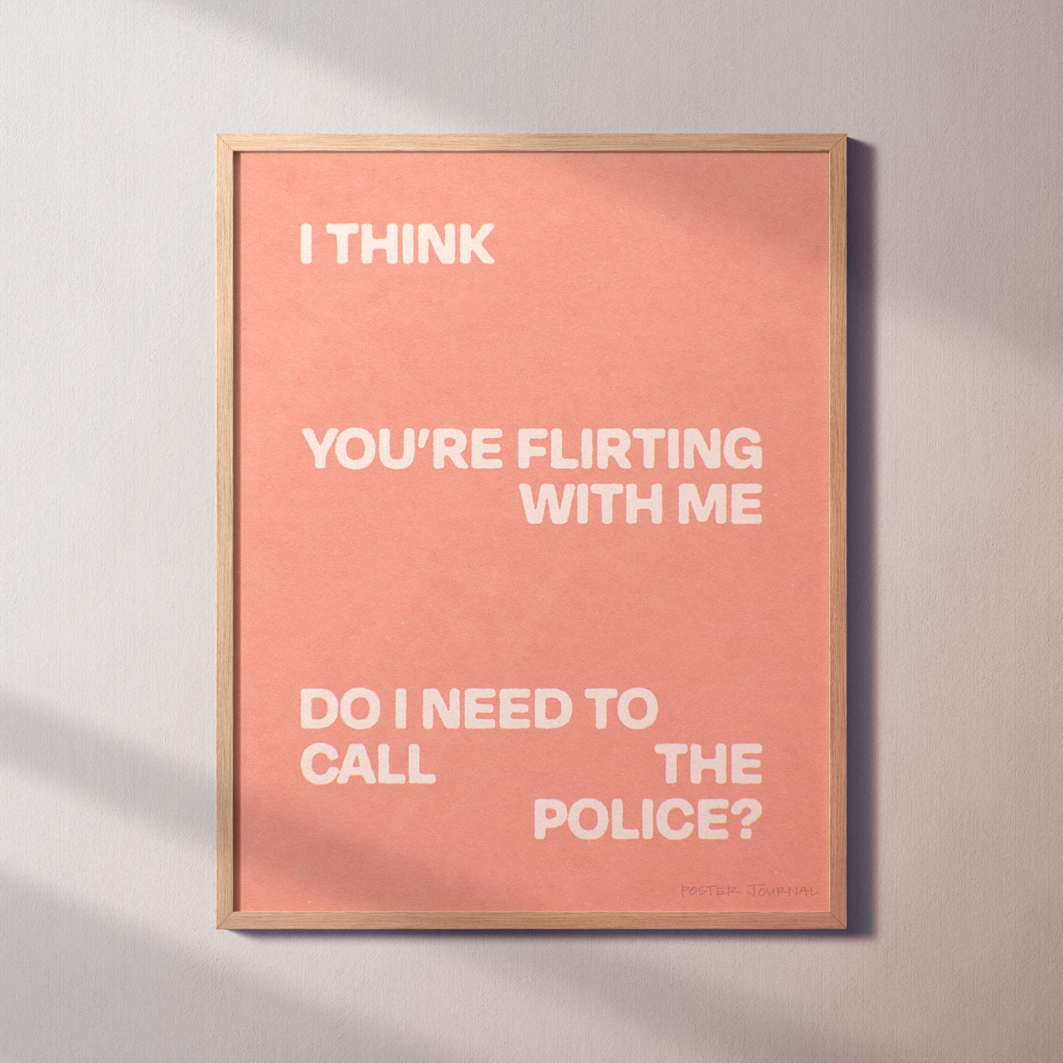 FLIRTING PRINT