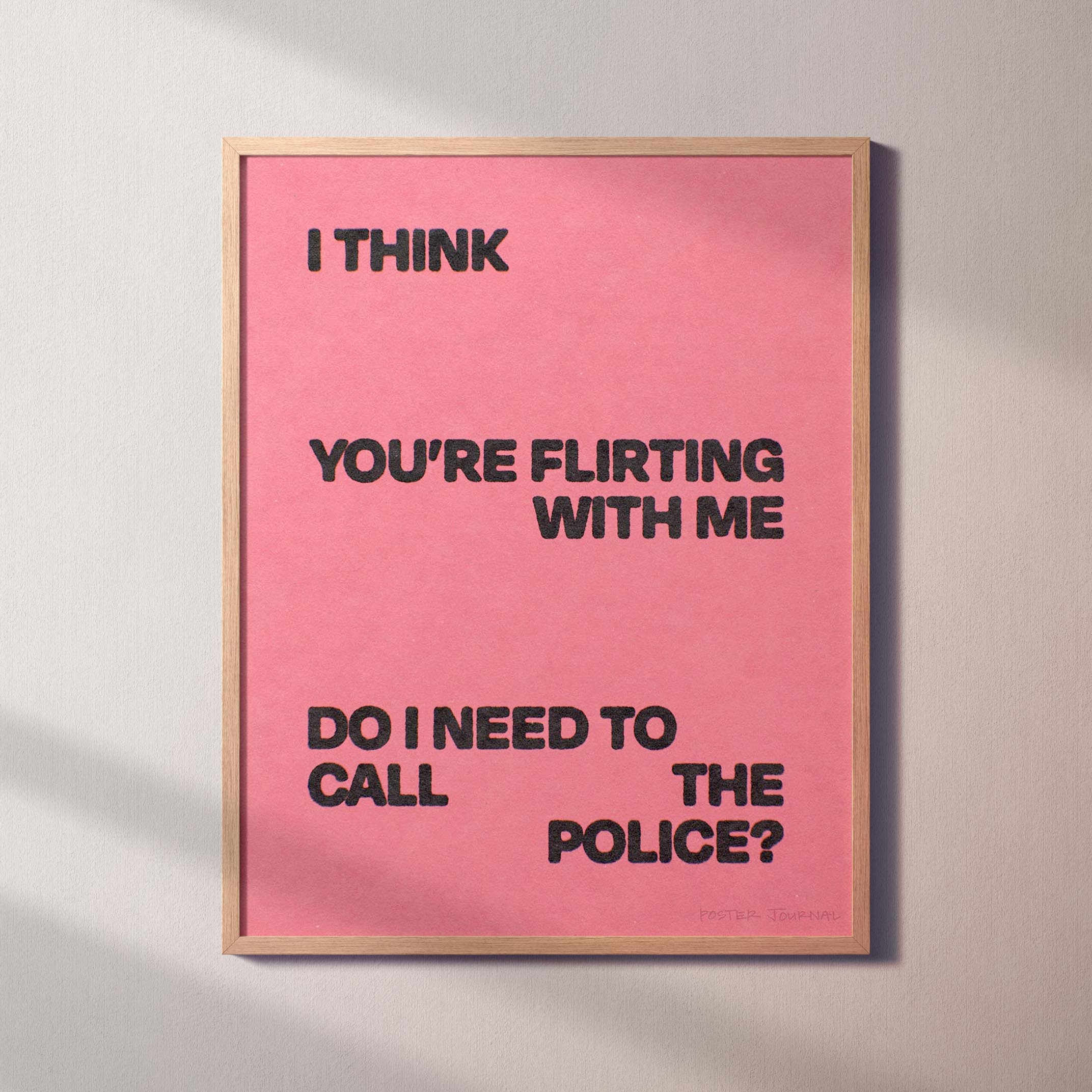 FLIRTING PRINT
