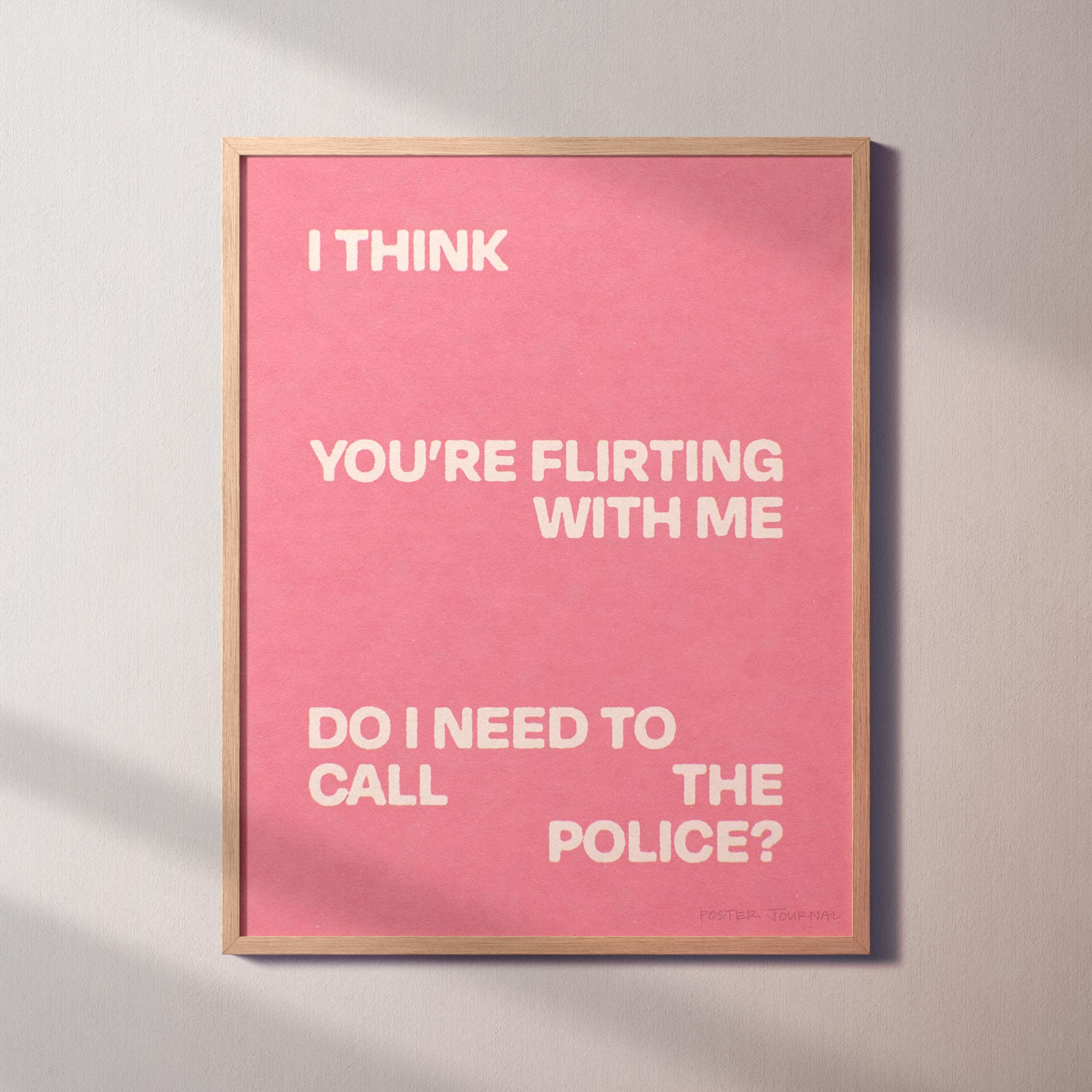 FLIRTING PRINT