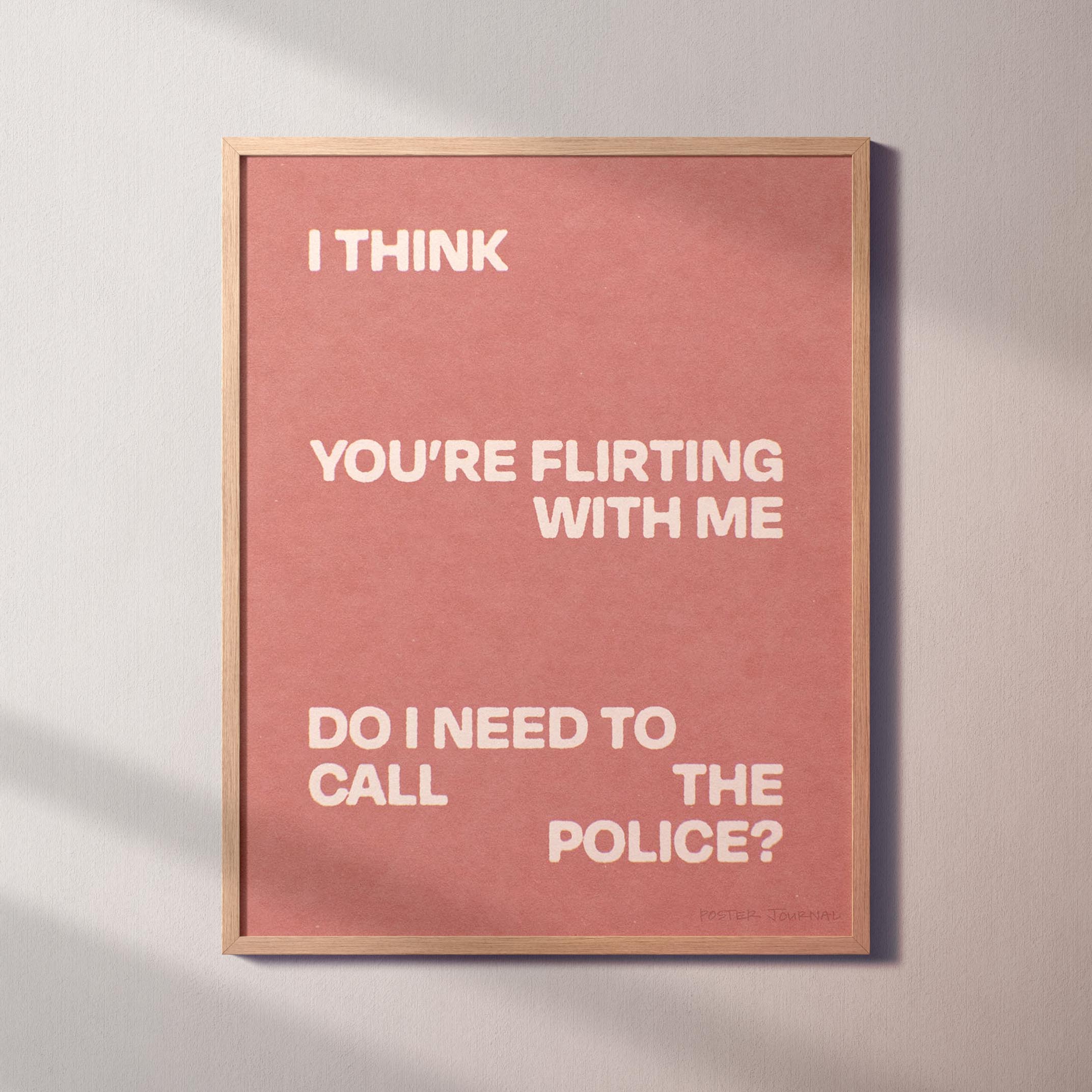 FLIRTING PRINT