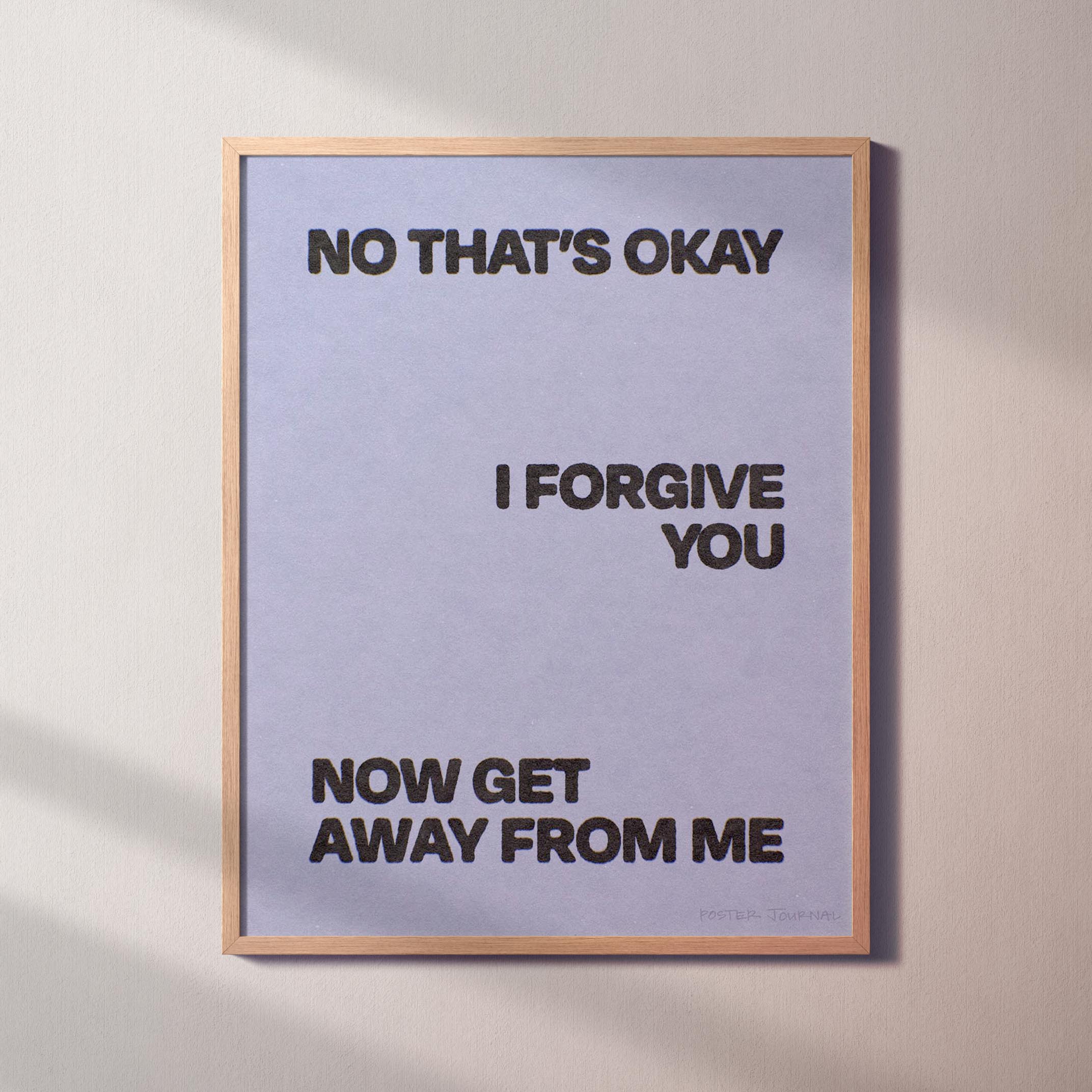 FORGIVE PRINT