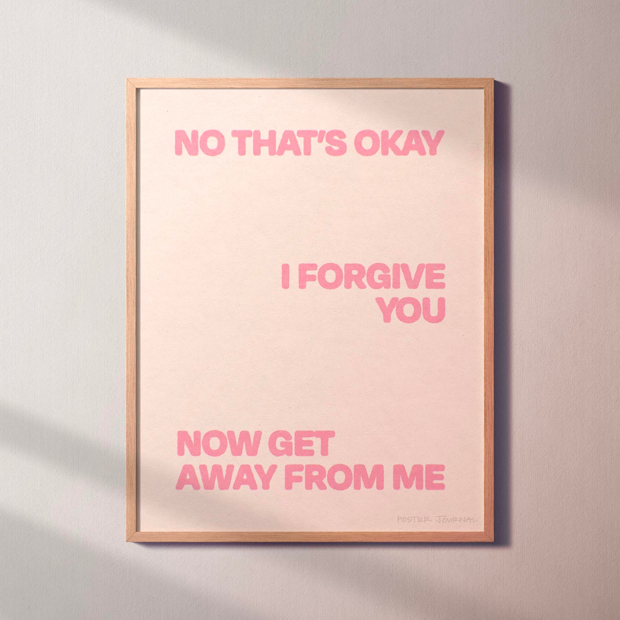 FORGIVE PRINT