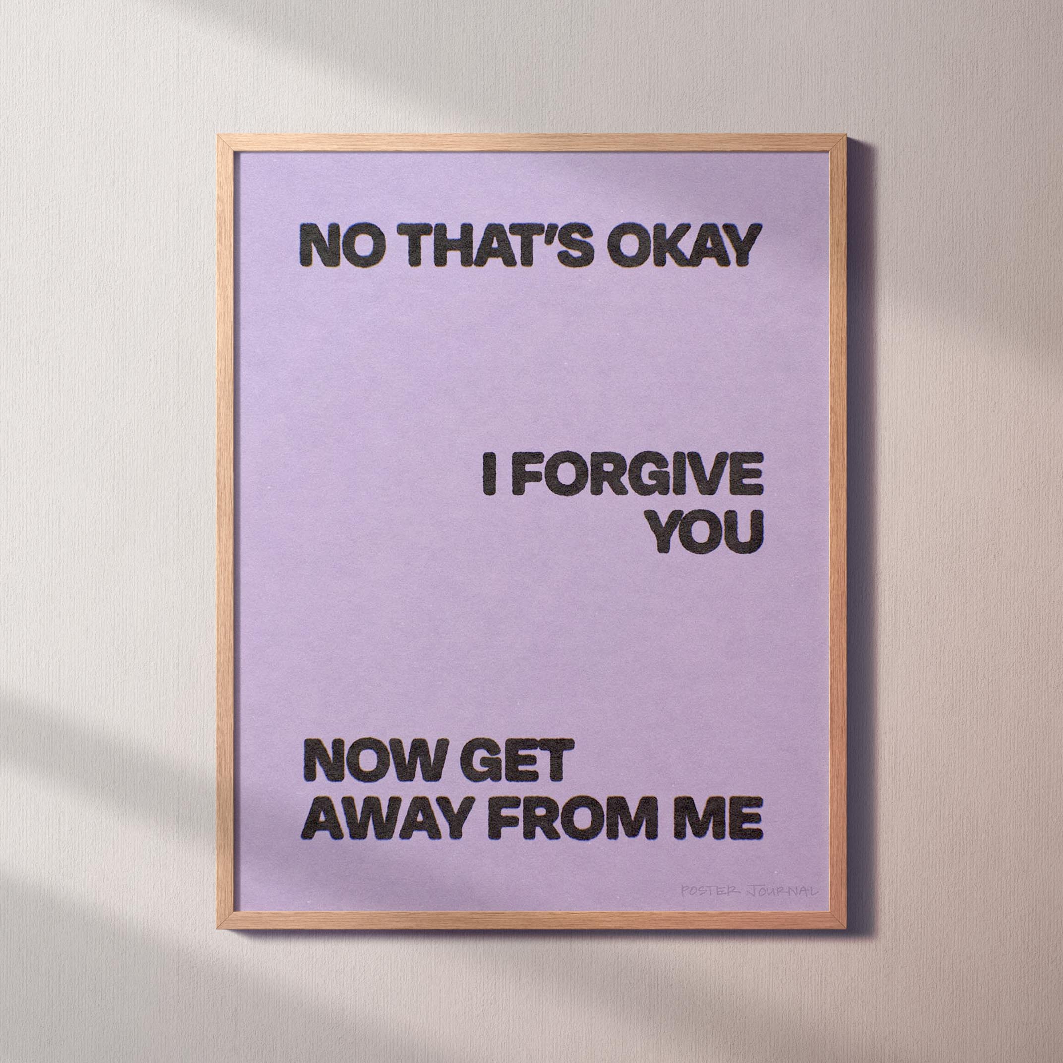 FORGIVE PRINT