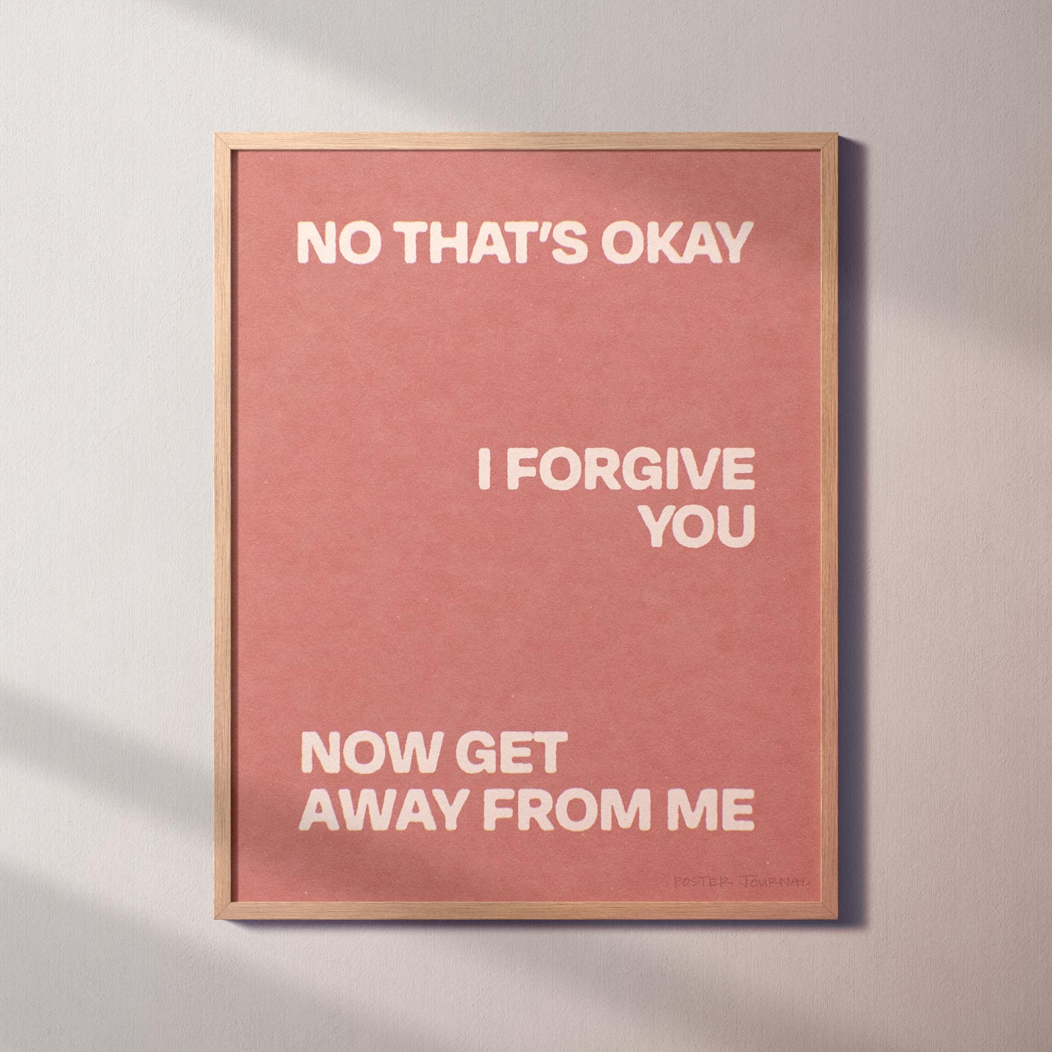 FORGIVE PRINT