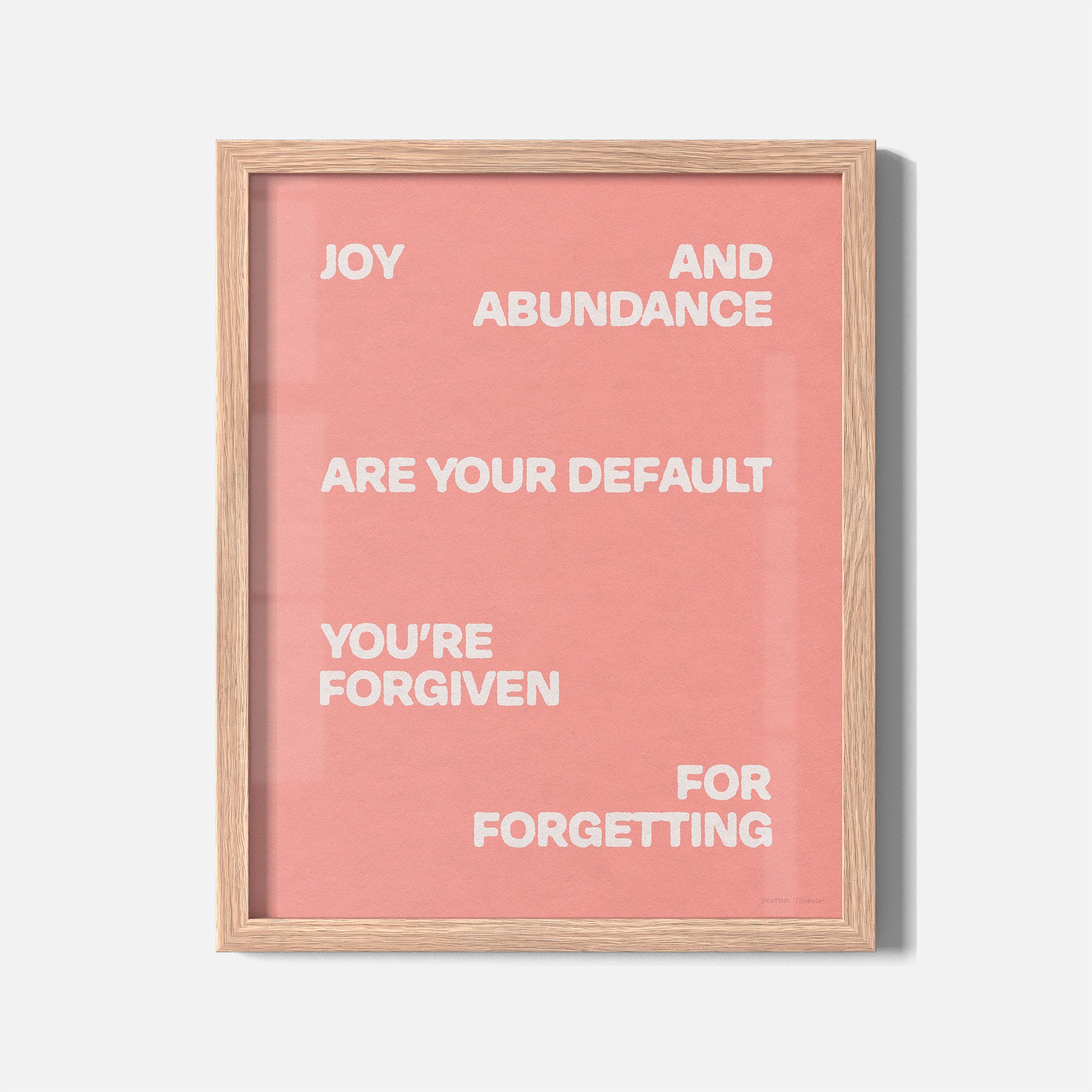 FORGIVEN PRINT