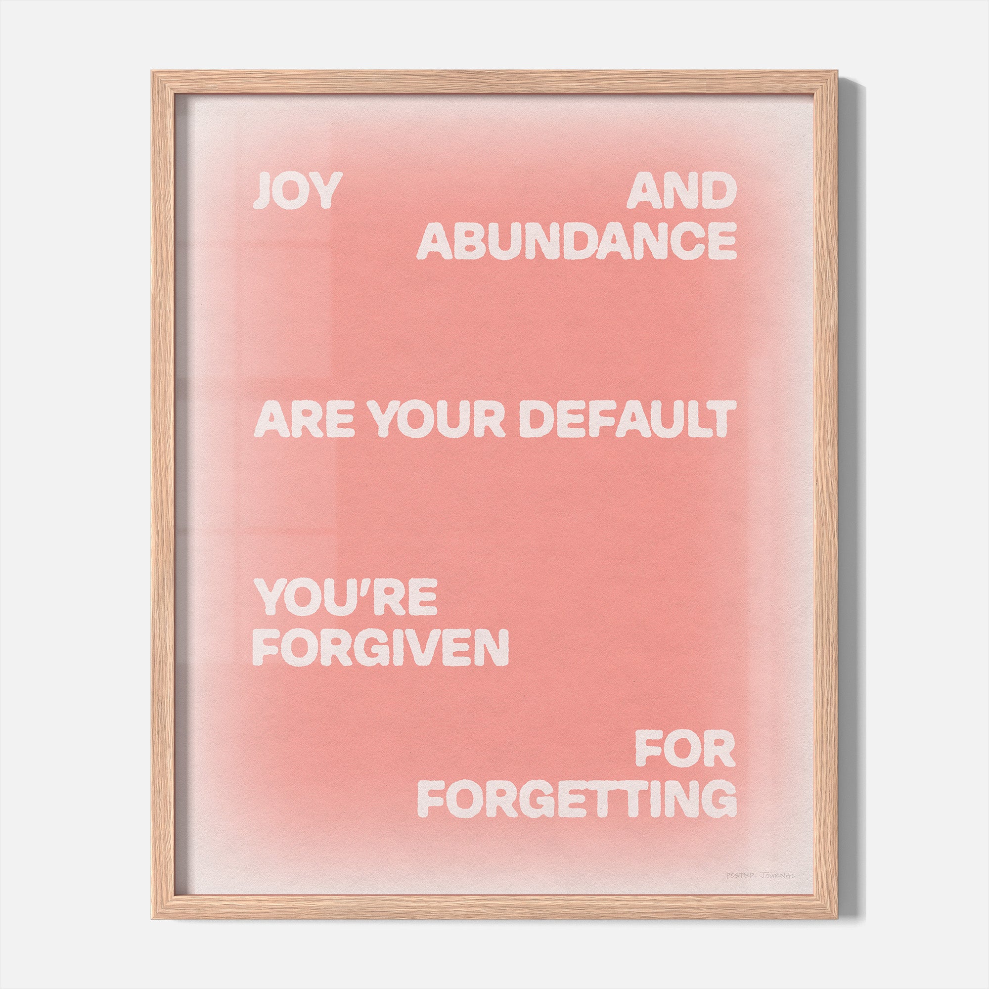 FORGIVEN PRINT