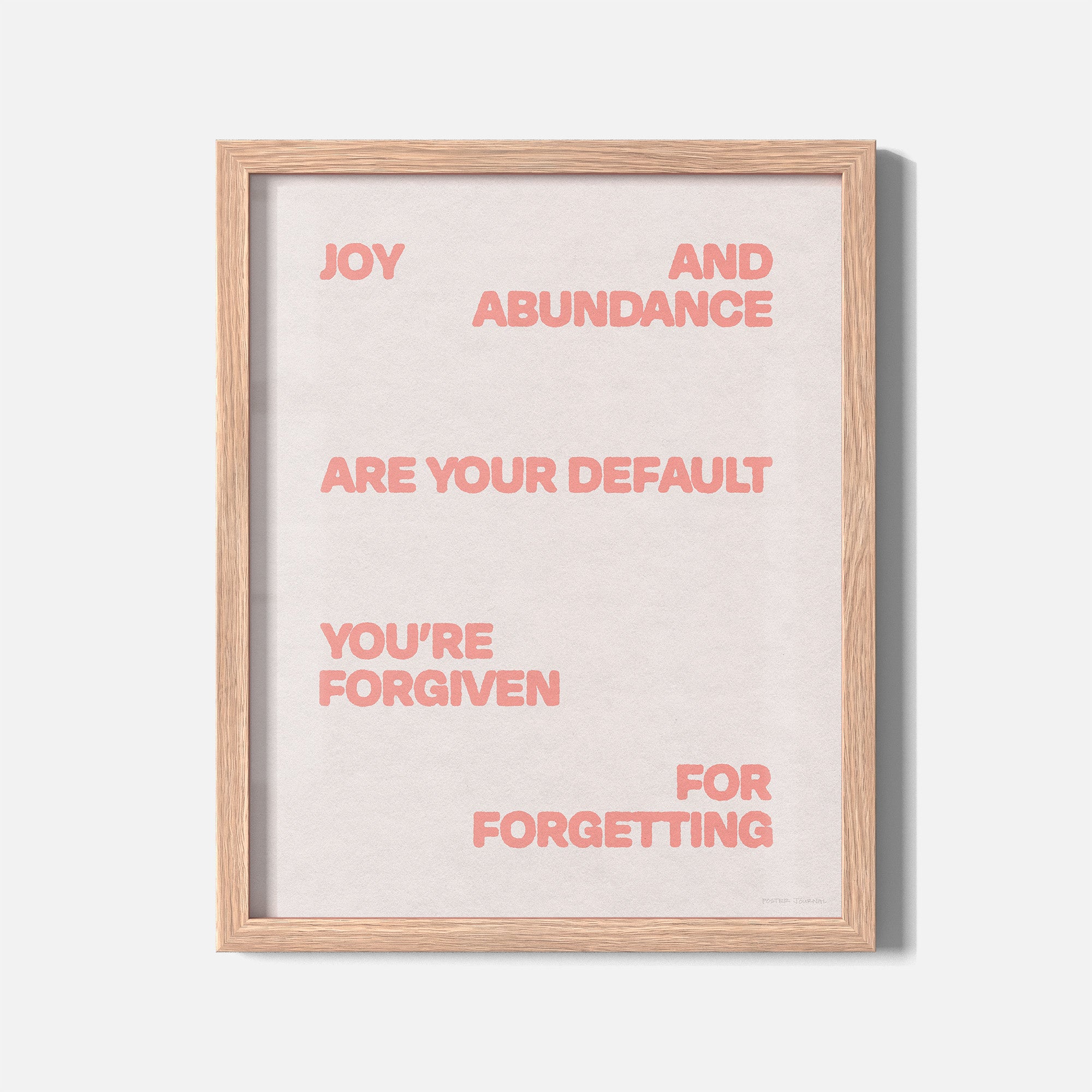 FORGIVEN PRINT