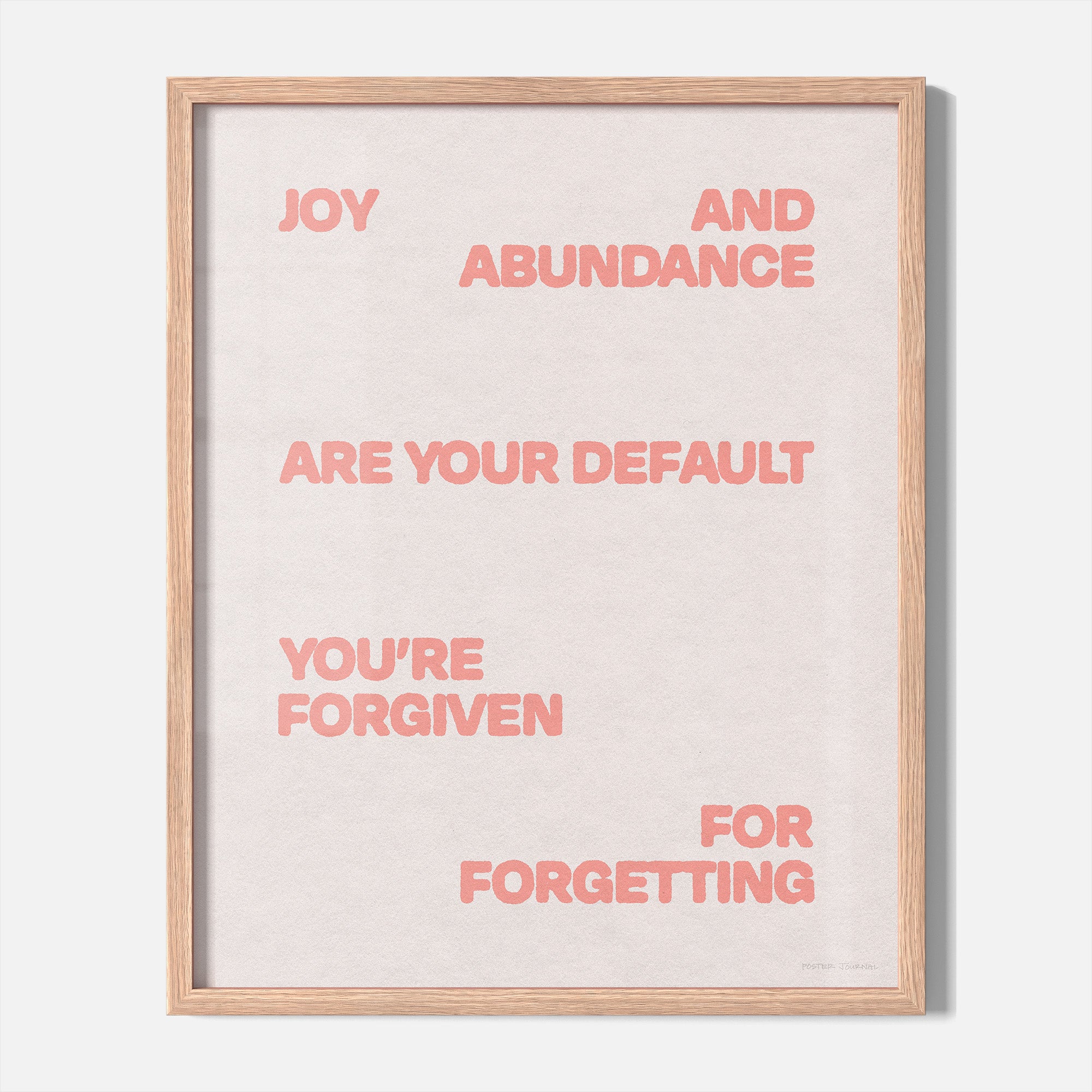 FORGIVEN PRINT