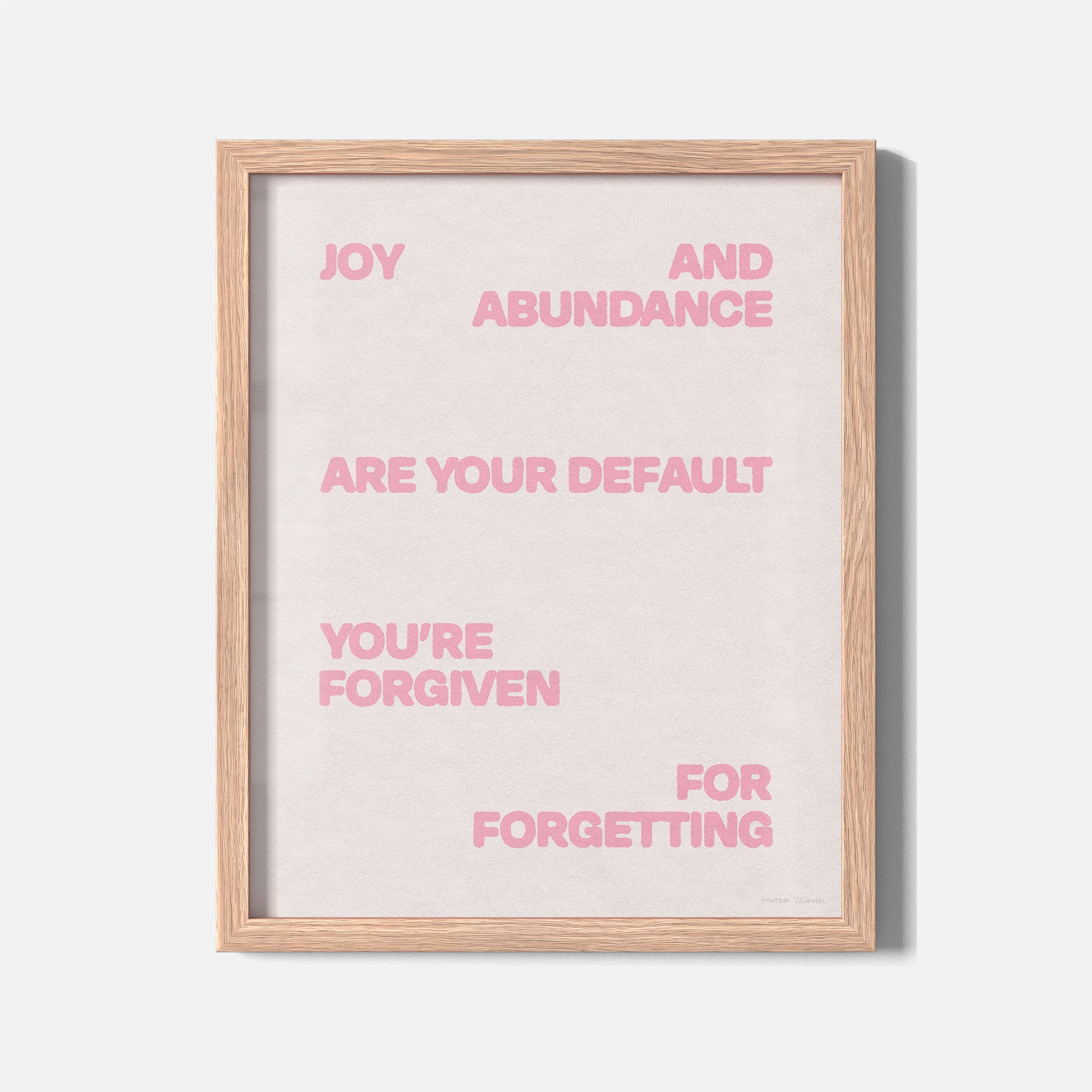 FORGIVEN PRINT