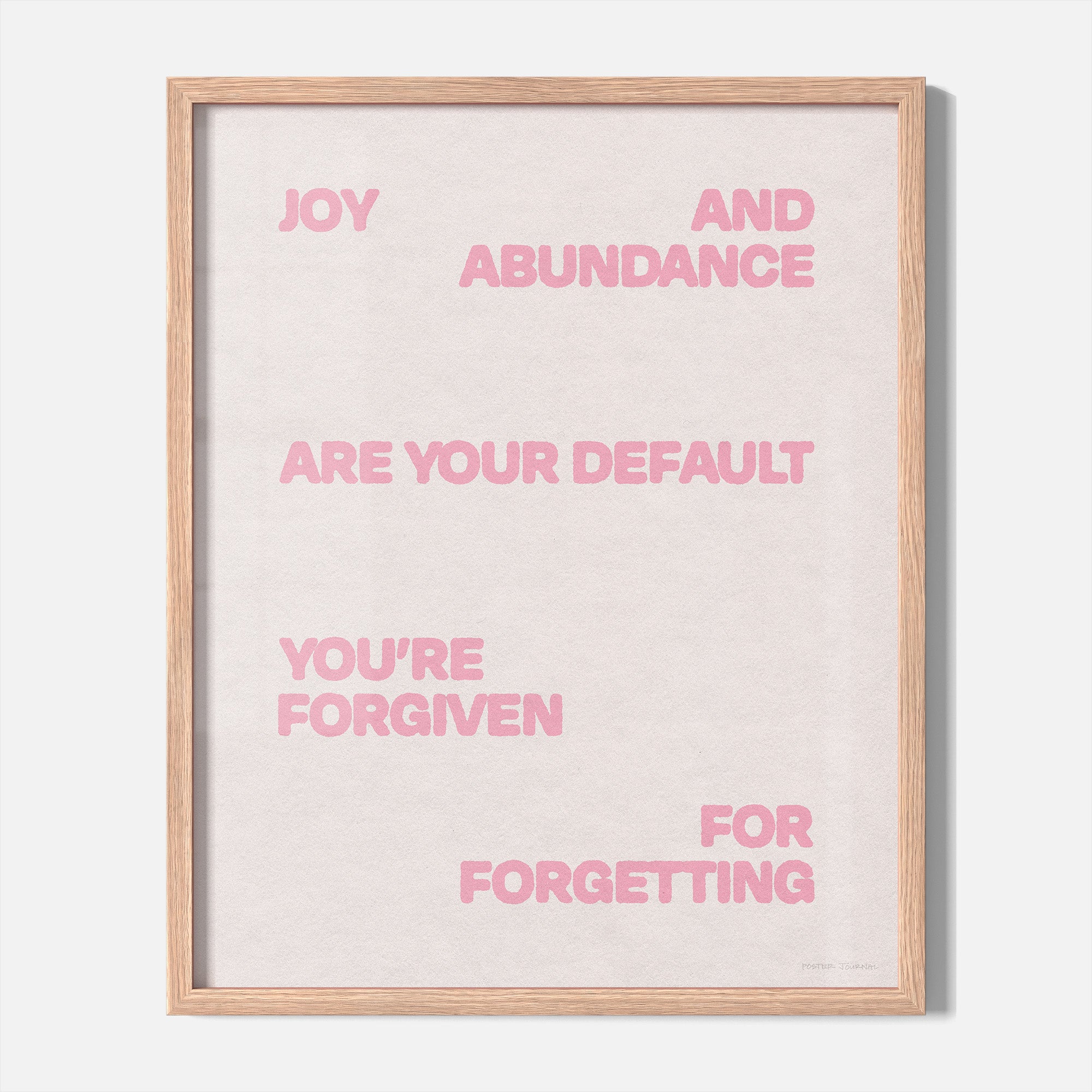 FORGIVEN PRINT