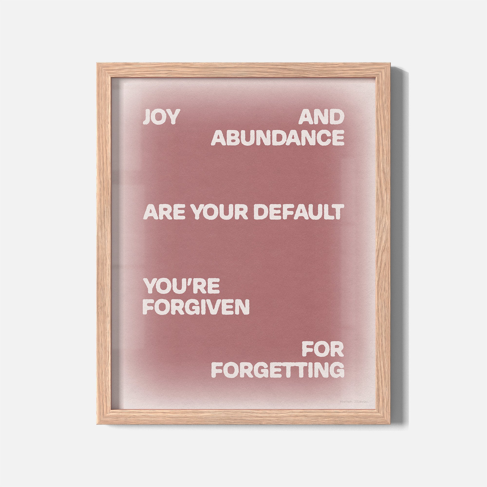 FORGIVEN PRINT