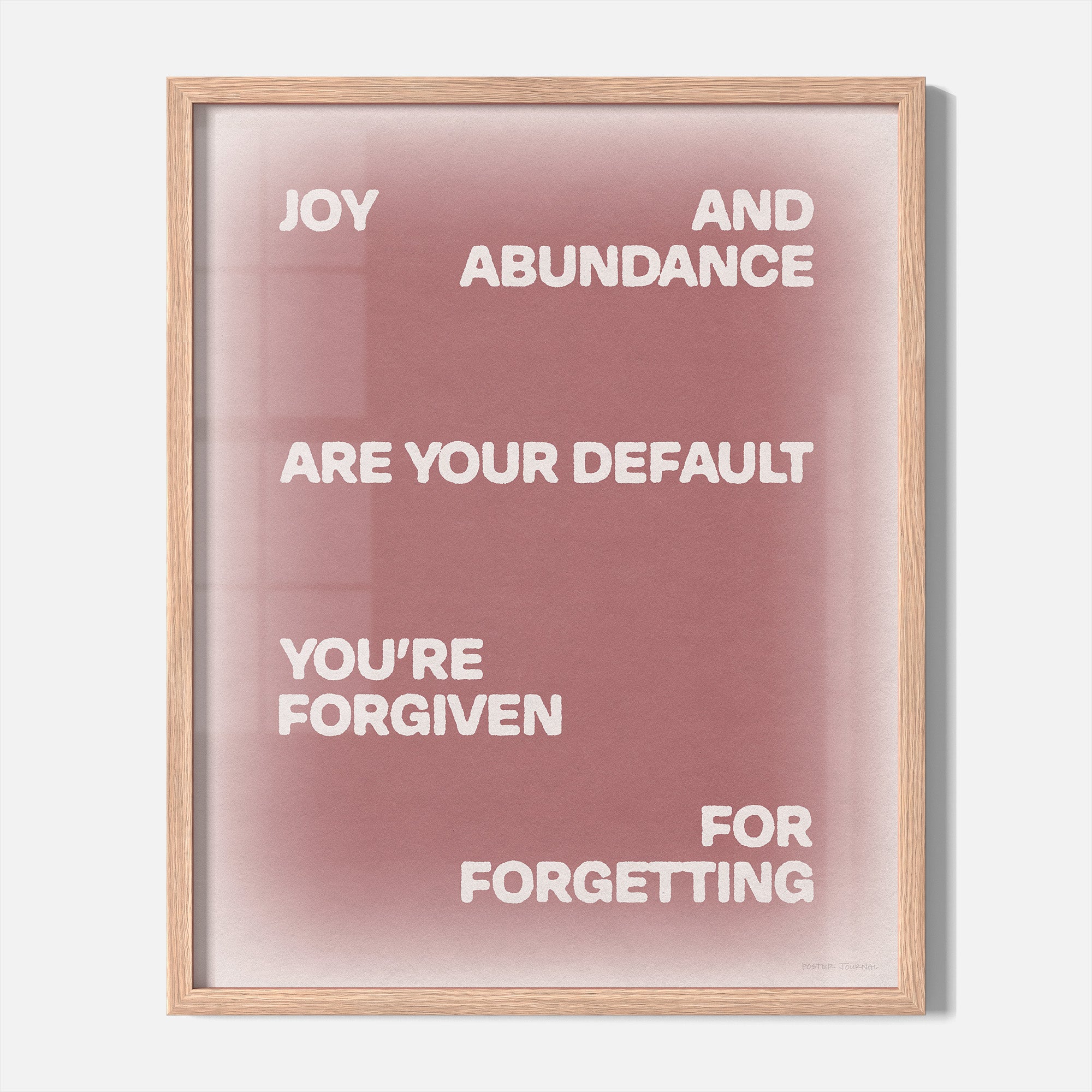 FORGIVEN PRINT