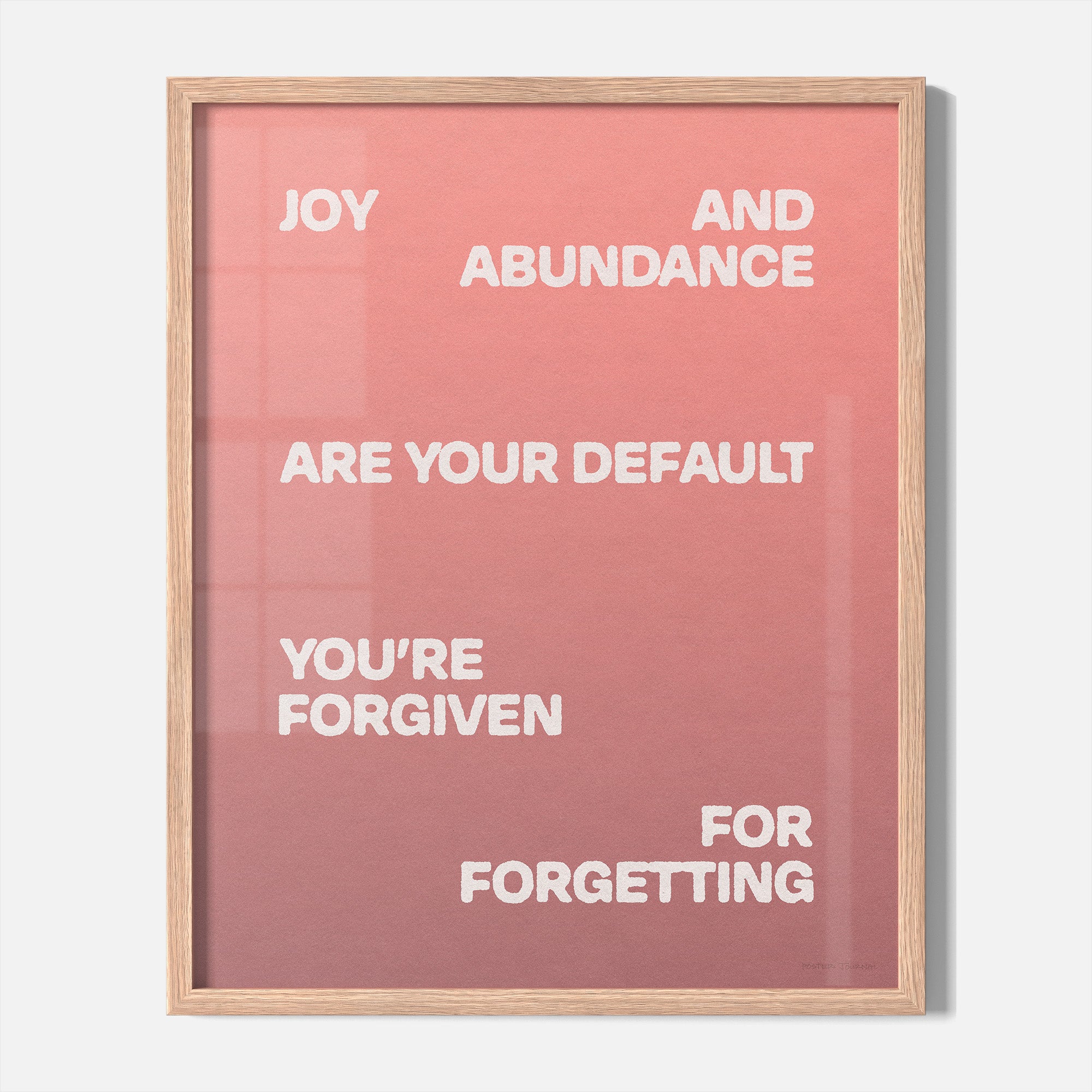 FORGIVEN PRINT