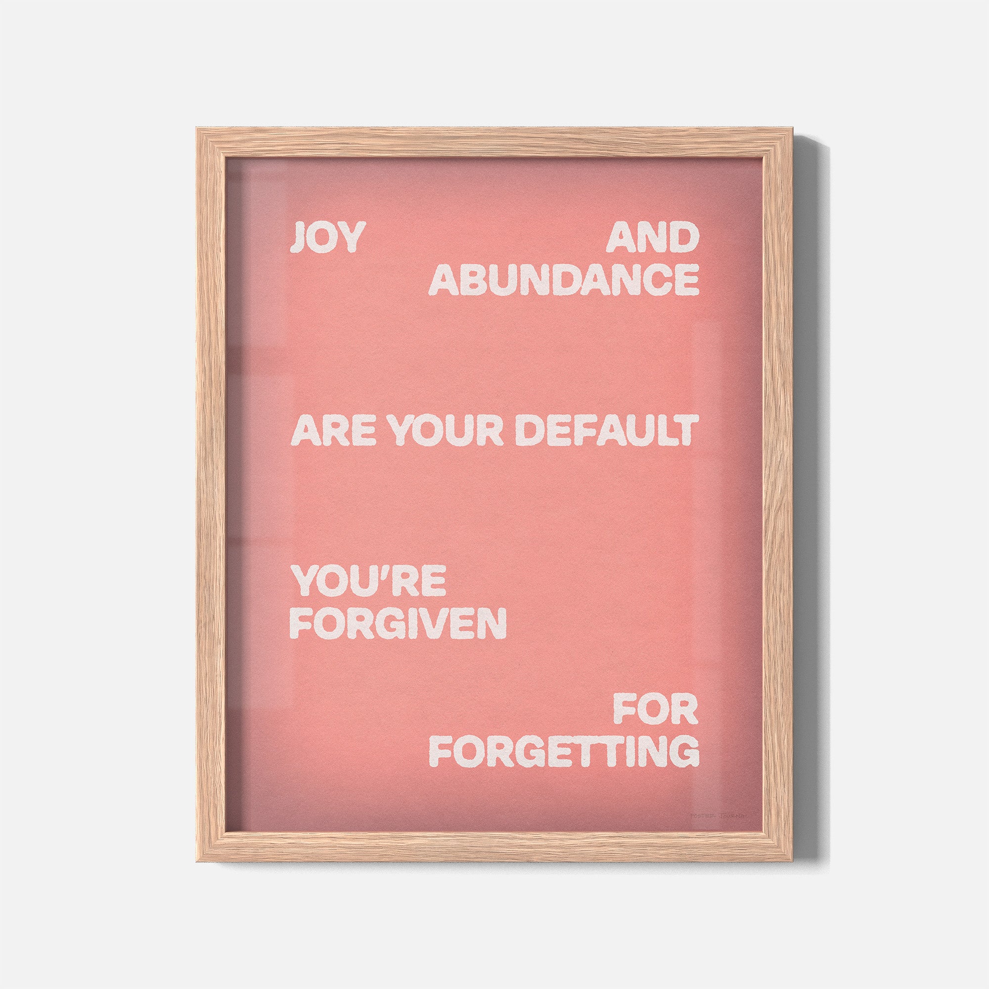 FORGIVEN PRINT