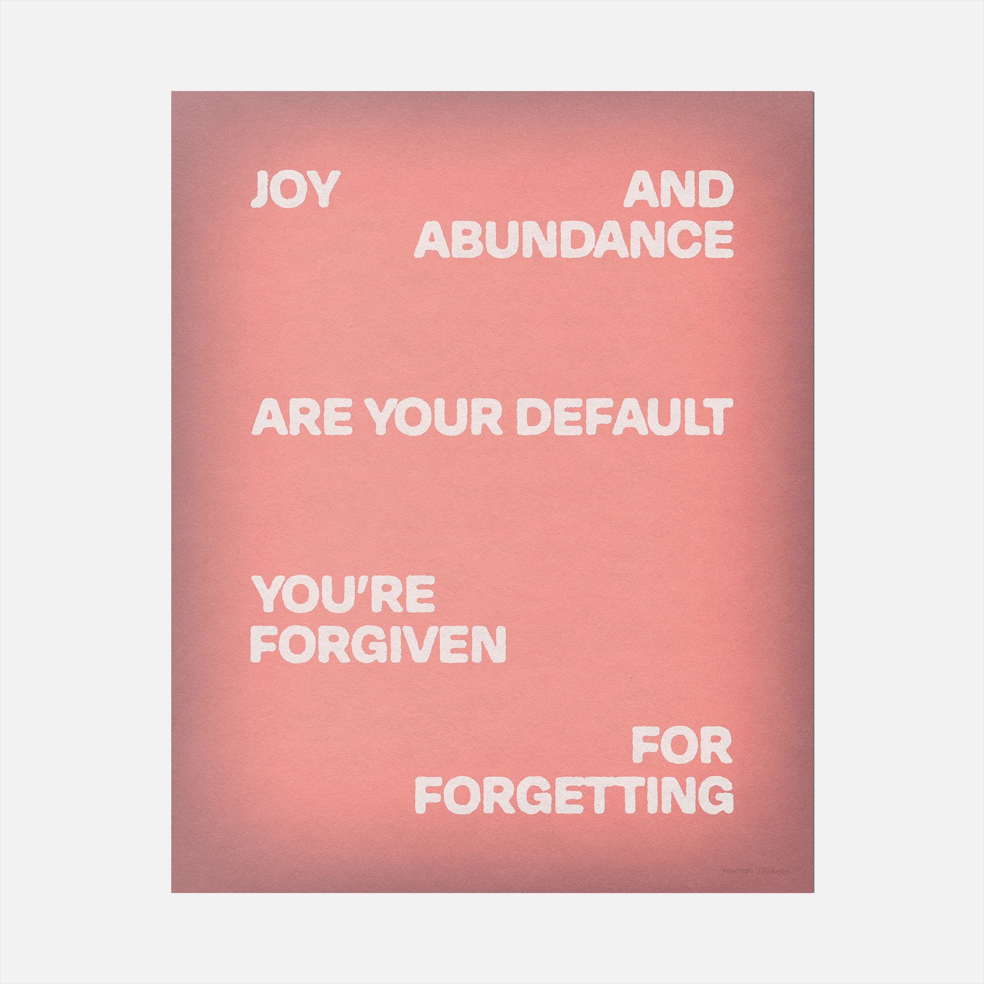 FORGIVEN PRINT