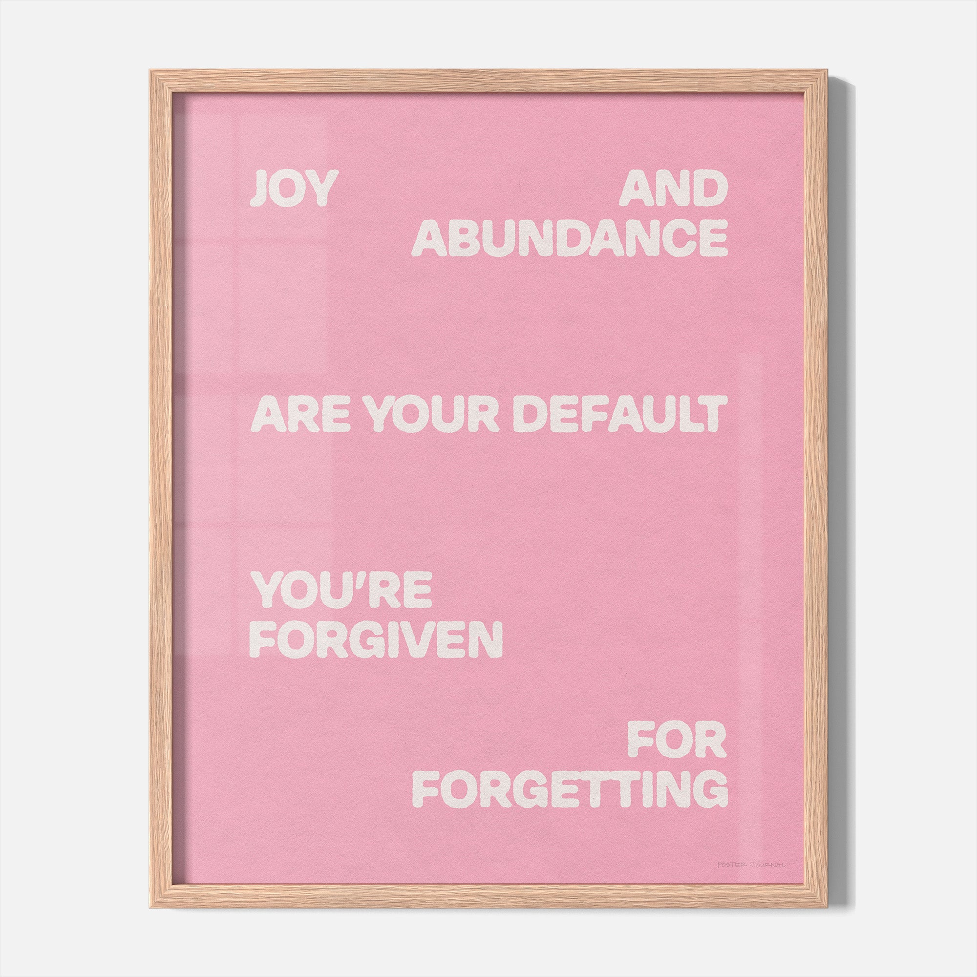 FORGIVEN PRINT