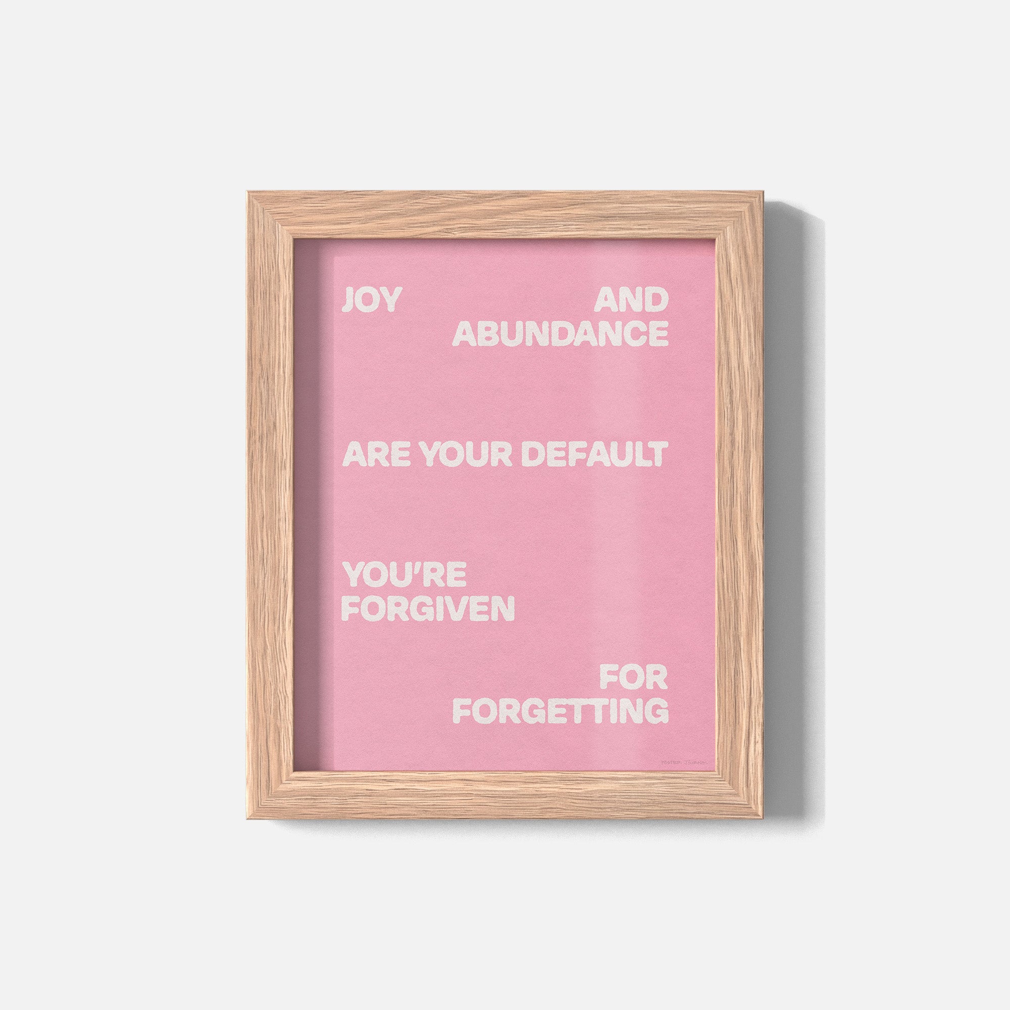 FORGIVEN PRINT