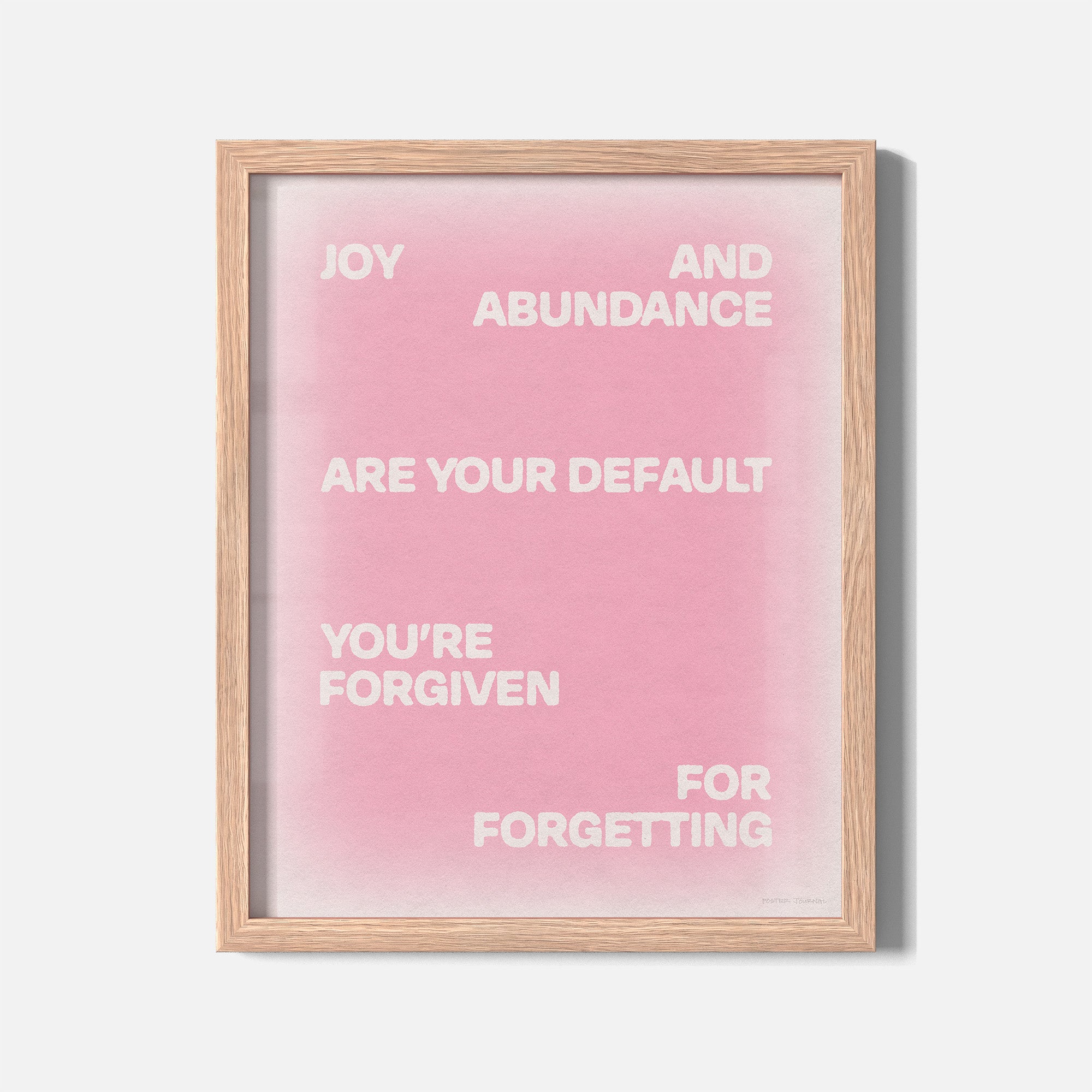 FORGIVEN PRINT