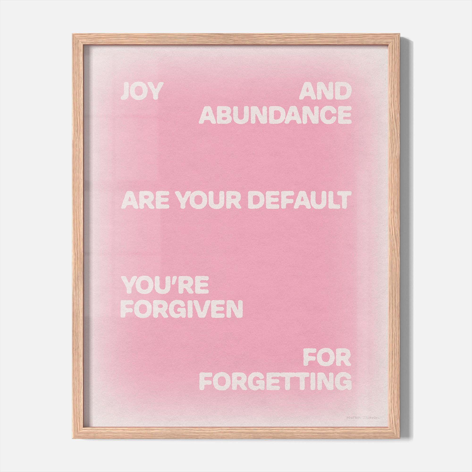 FORGIVEN PRINT
