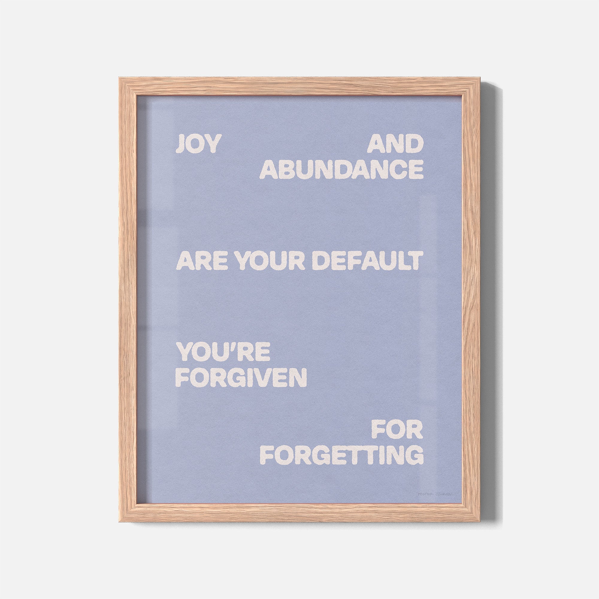 FORGIVEN PRINT