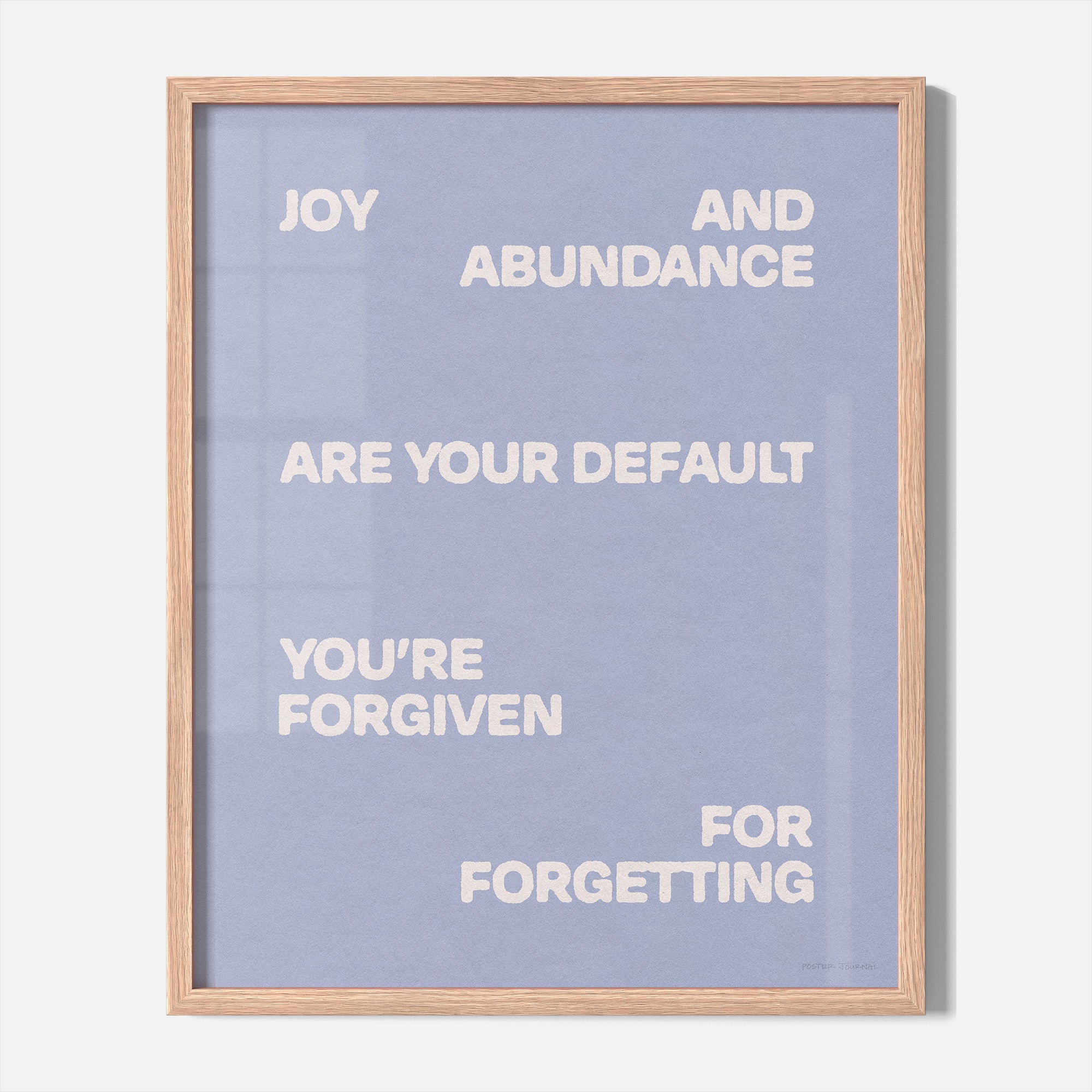 FORGIVEN PRINT