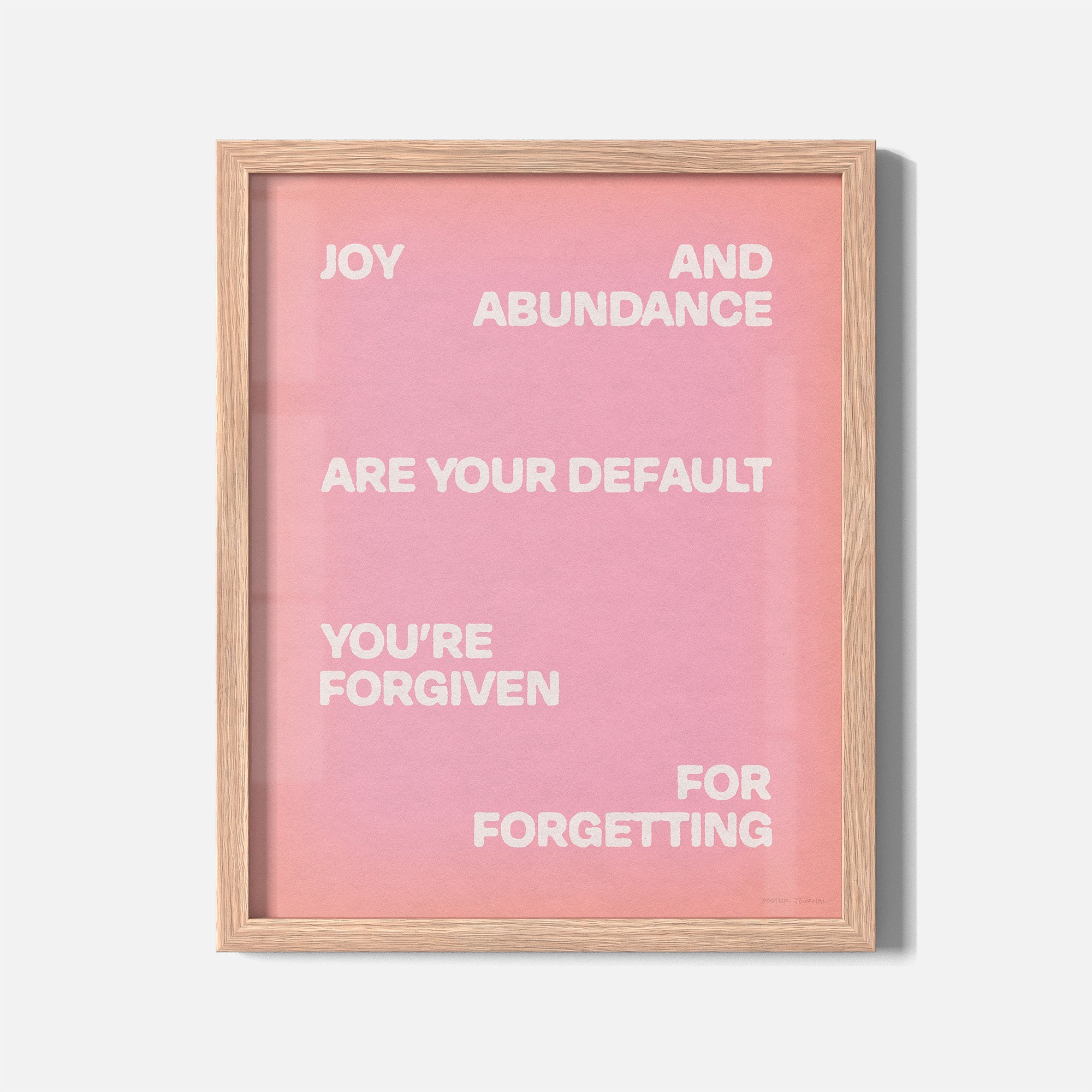 FORGIVEN PRINT