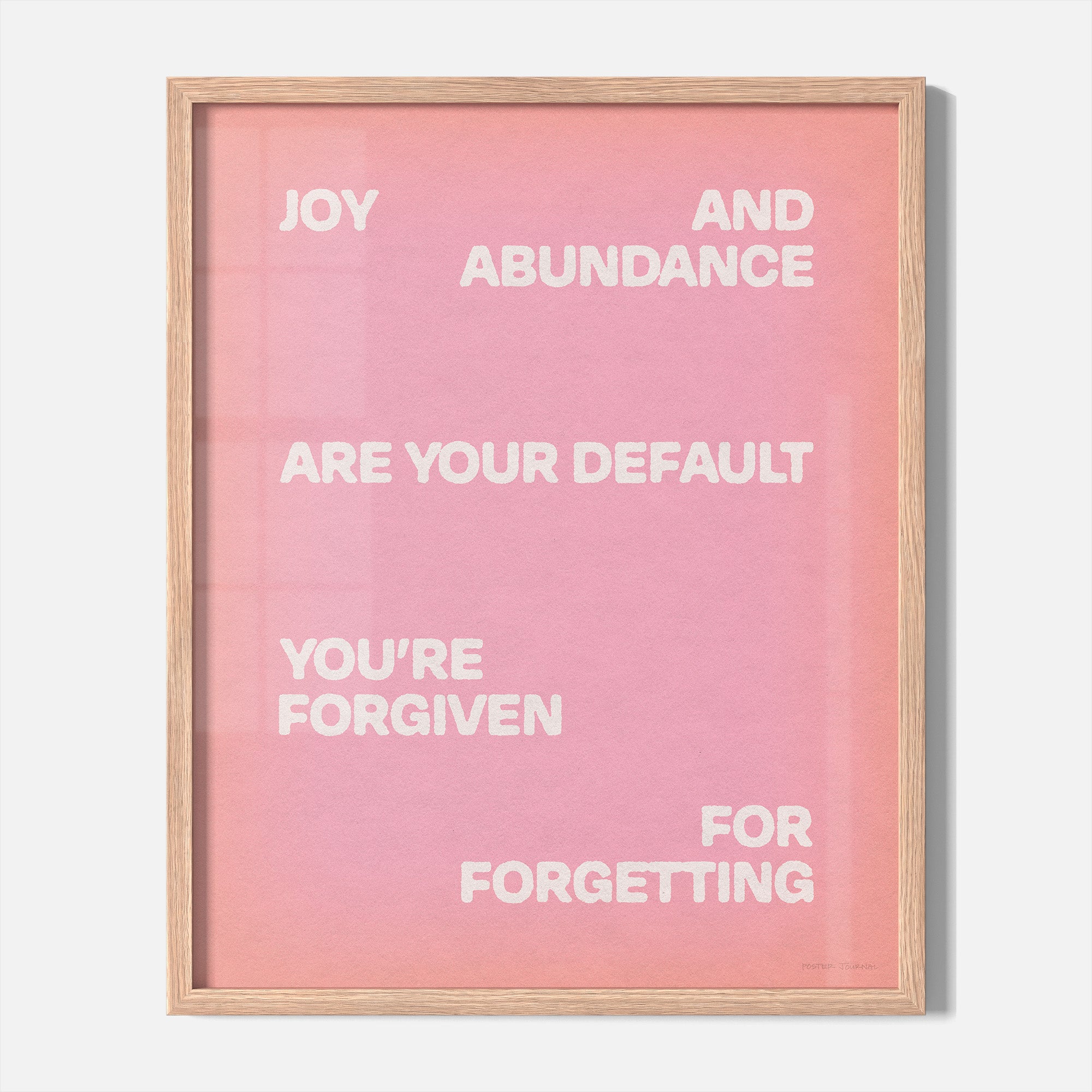 FORGIVEN PRINT