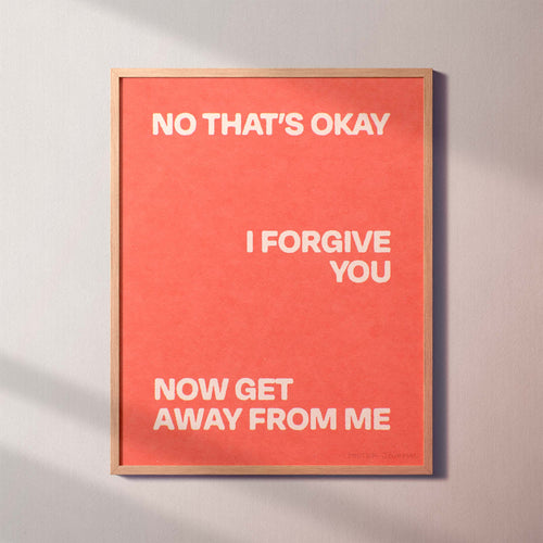 FORGIVE PRINT