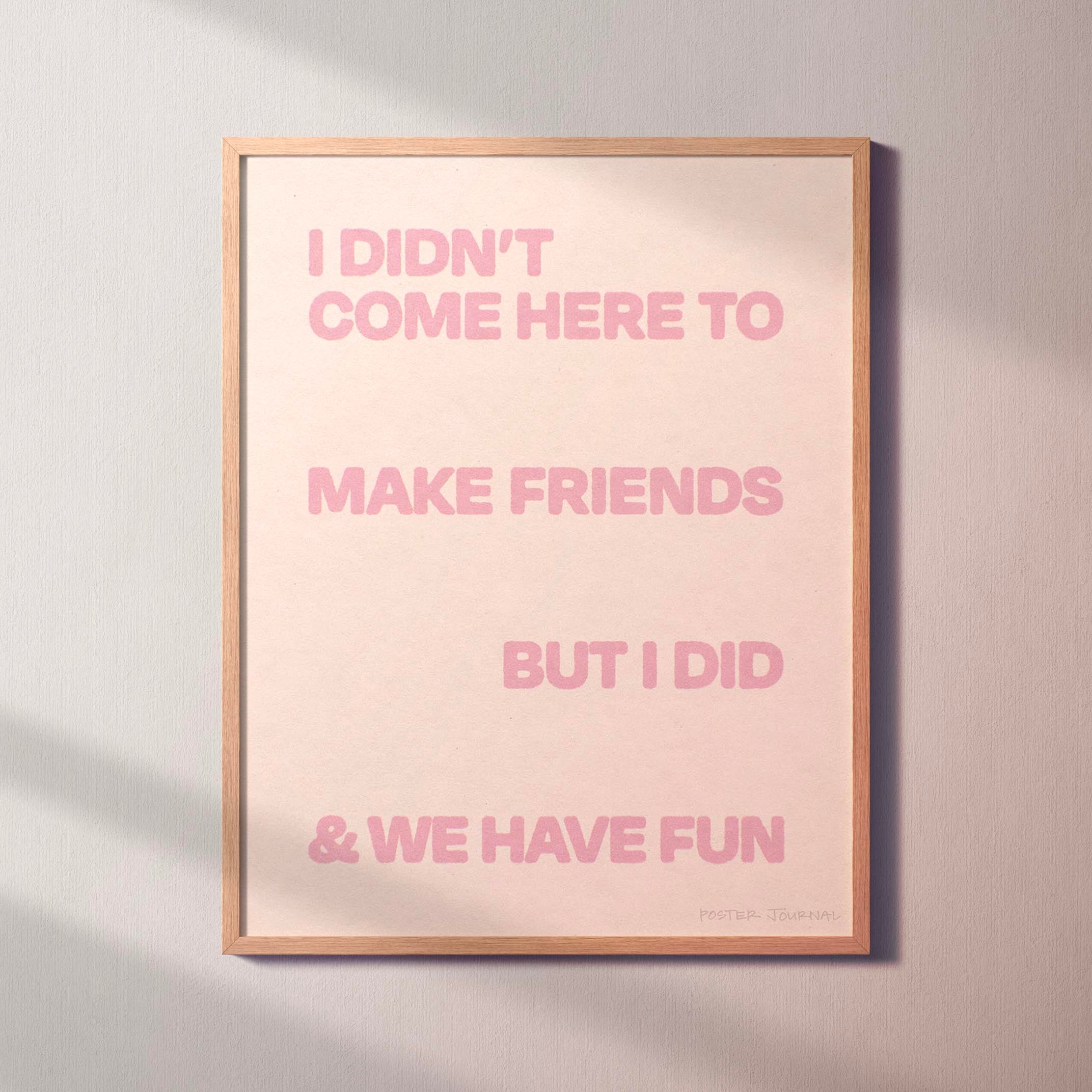 FRIENDS PRINT