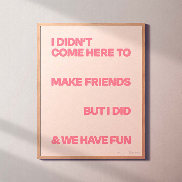 FRIENDS PRINT