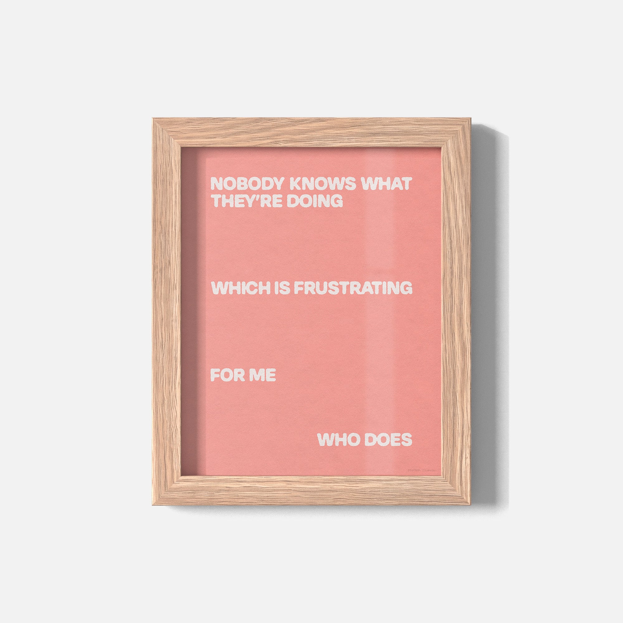 FRUSTRATING PRINT