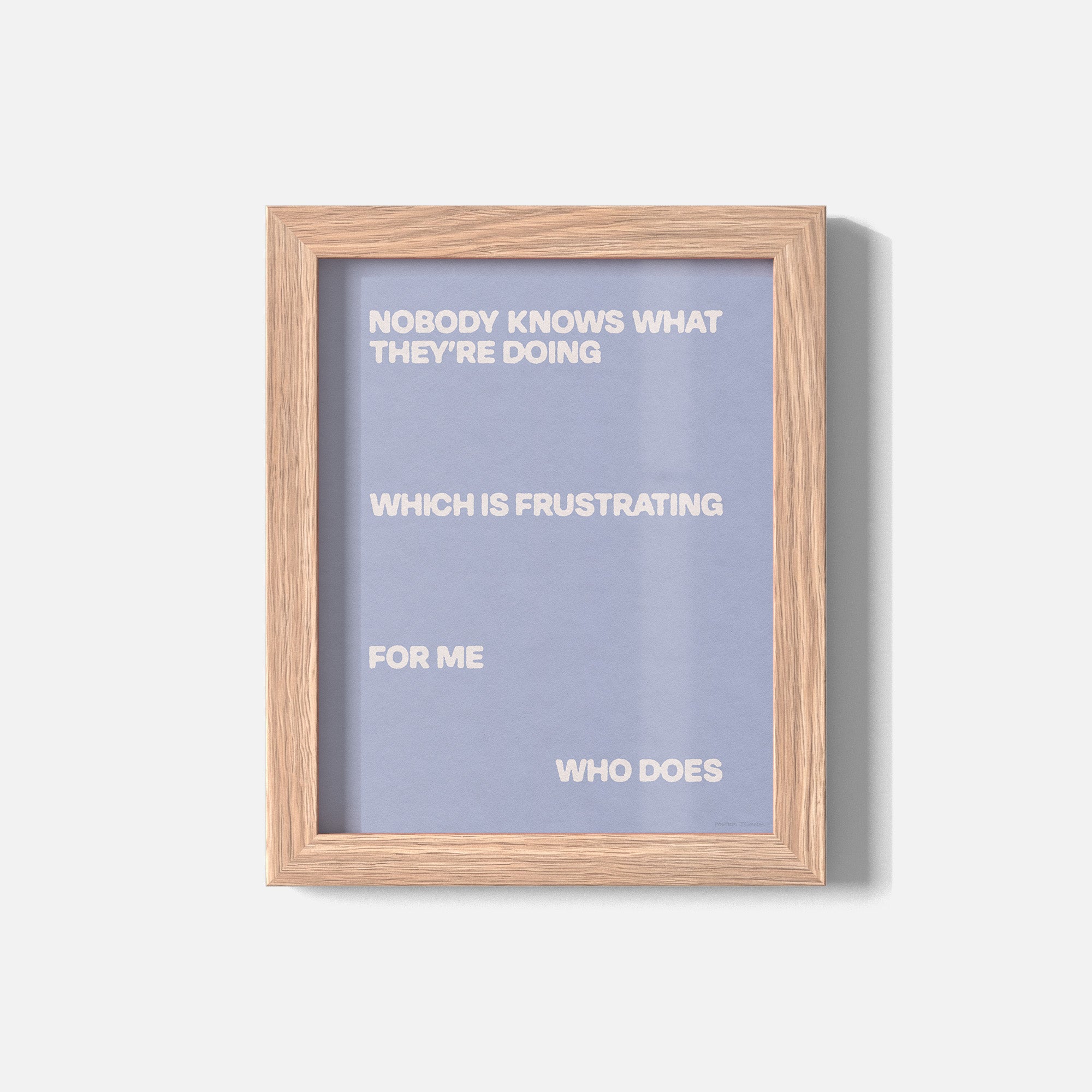 FRUSTRATING PRINT