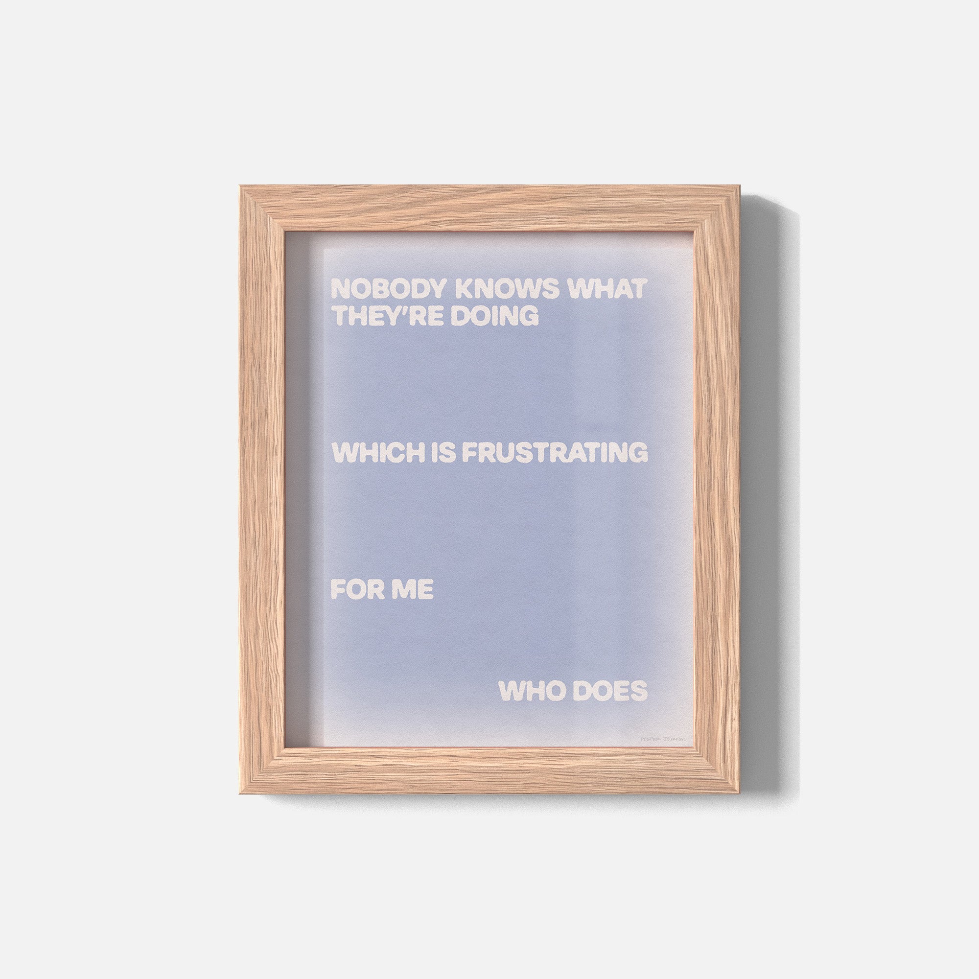 FRUSTRATING PRINT