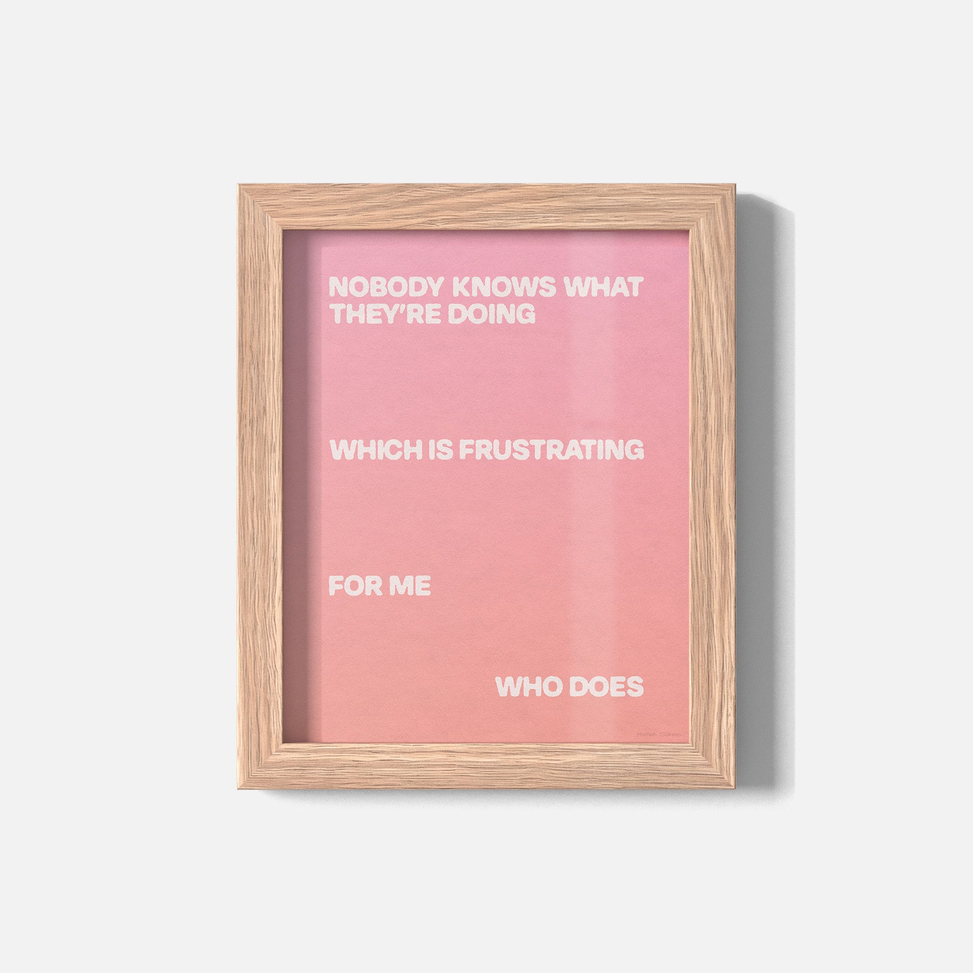FRUSTRATING PRINT