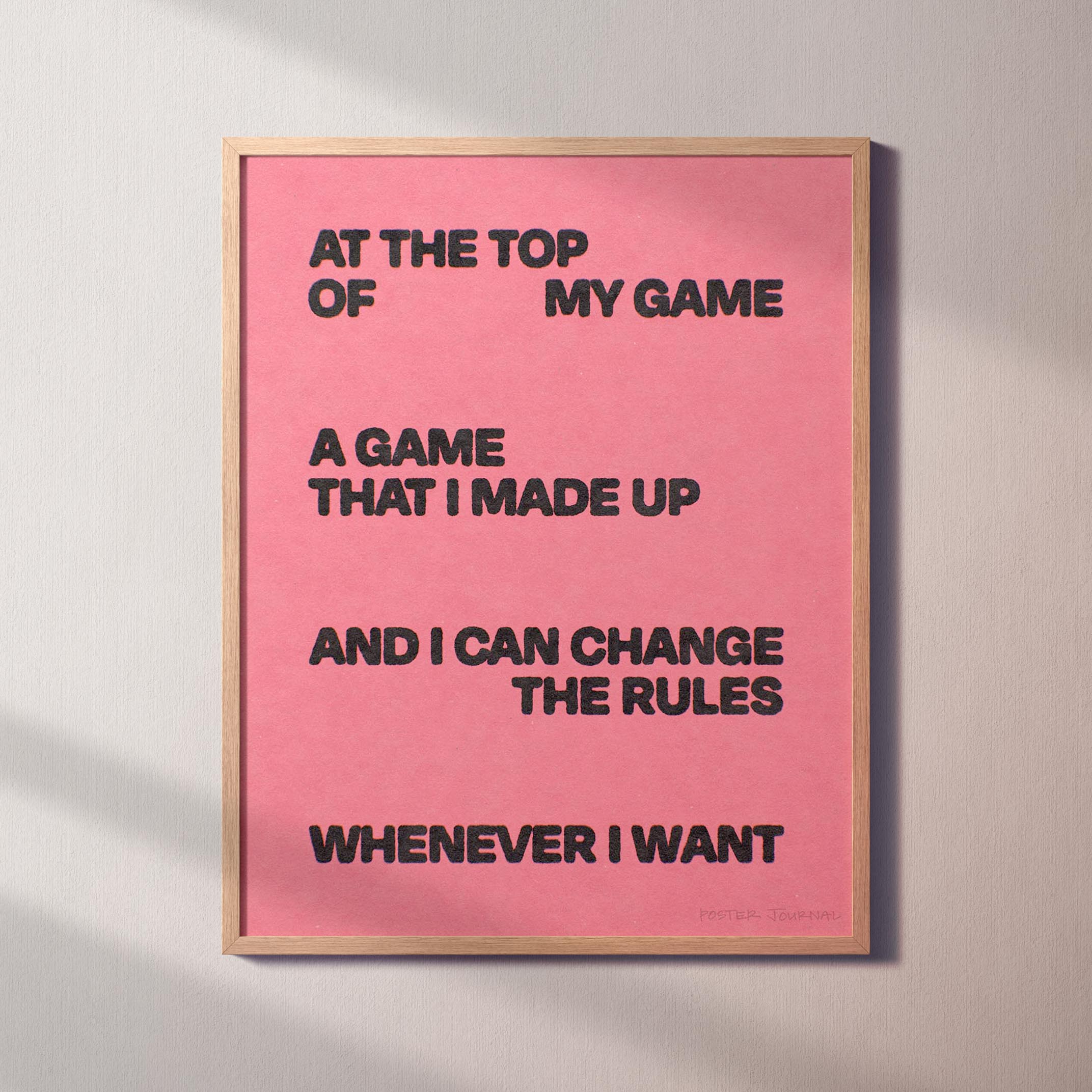 GAME PRINT