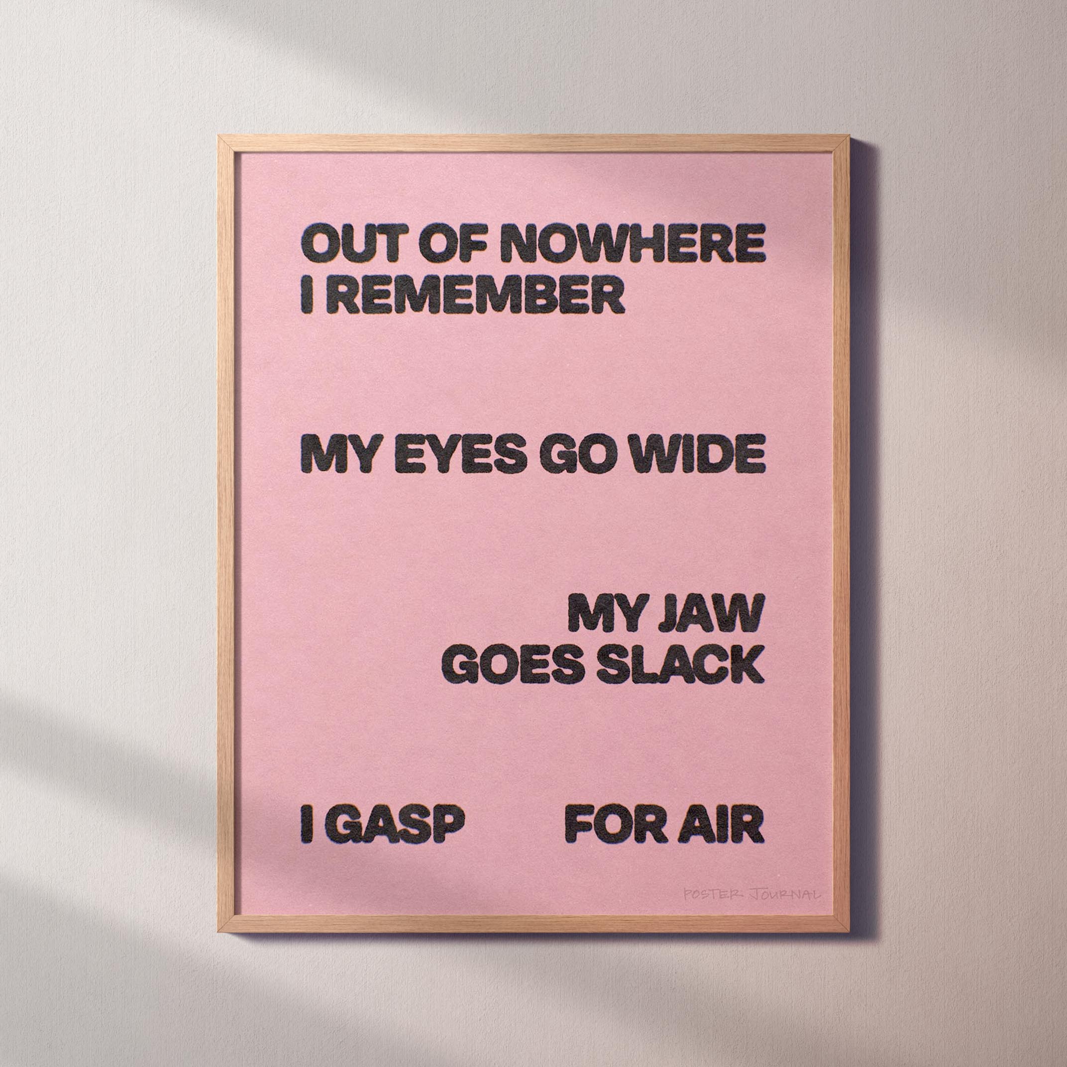 GASP PRINT