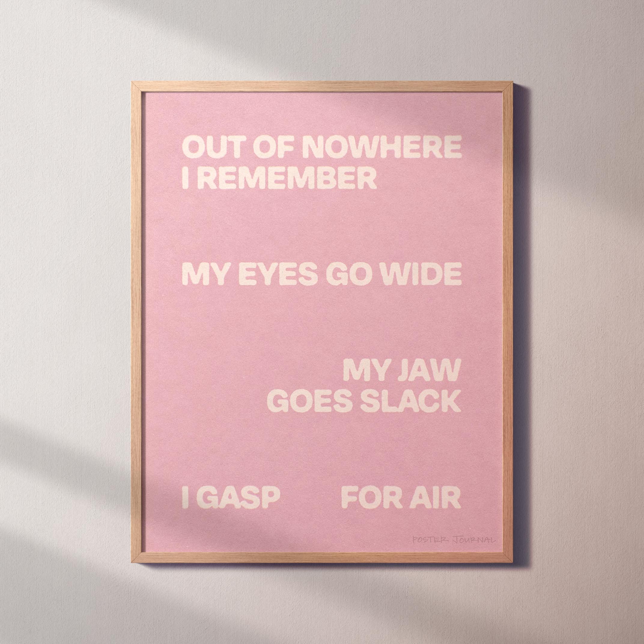GASP PRINT